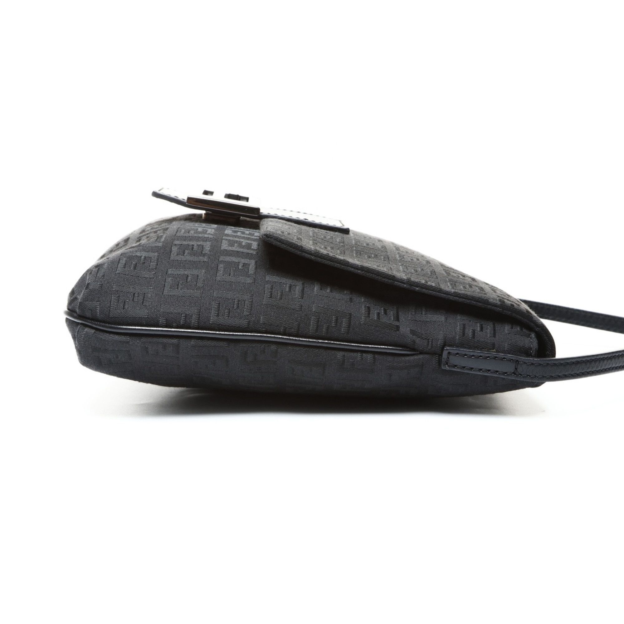 Fendi Fendi Mamma Bucket Canvas Shoulder Bag, Black, WS25216 Size ONE SIZE - 4 Thumbnail