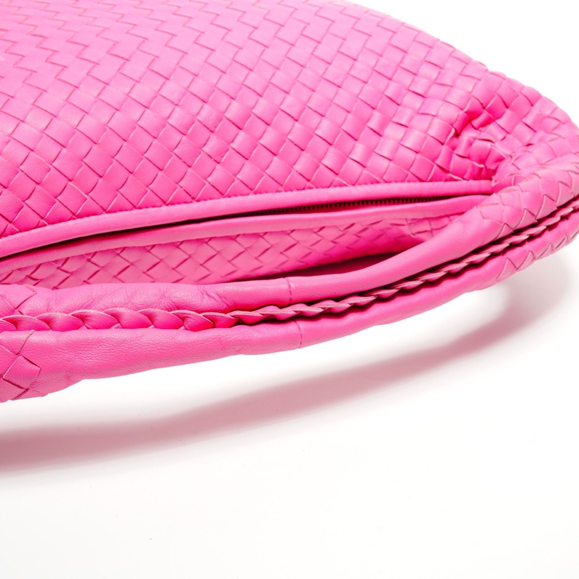 Bottega Veneta Bottega Veneta Intrecciato Hobo Handbag, Pink, WS27153 Size ONE SIZE - 11 Thumbnail