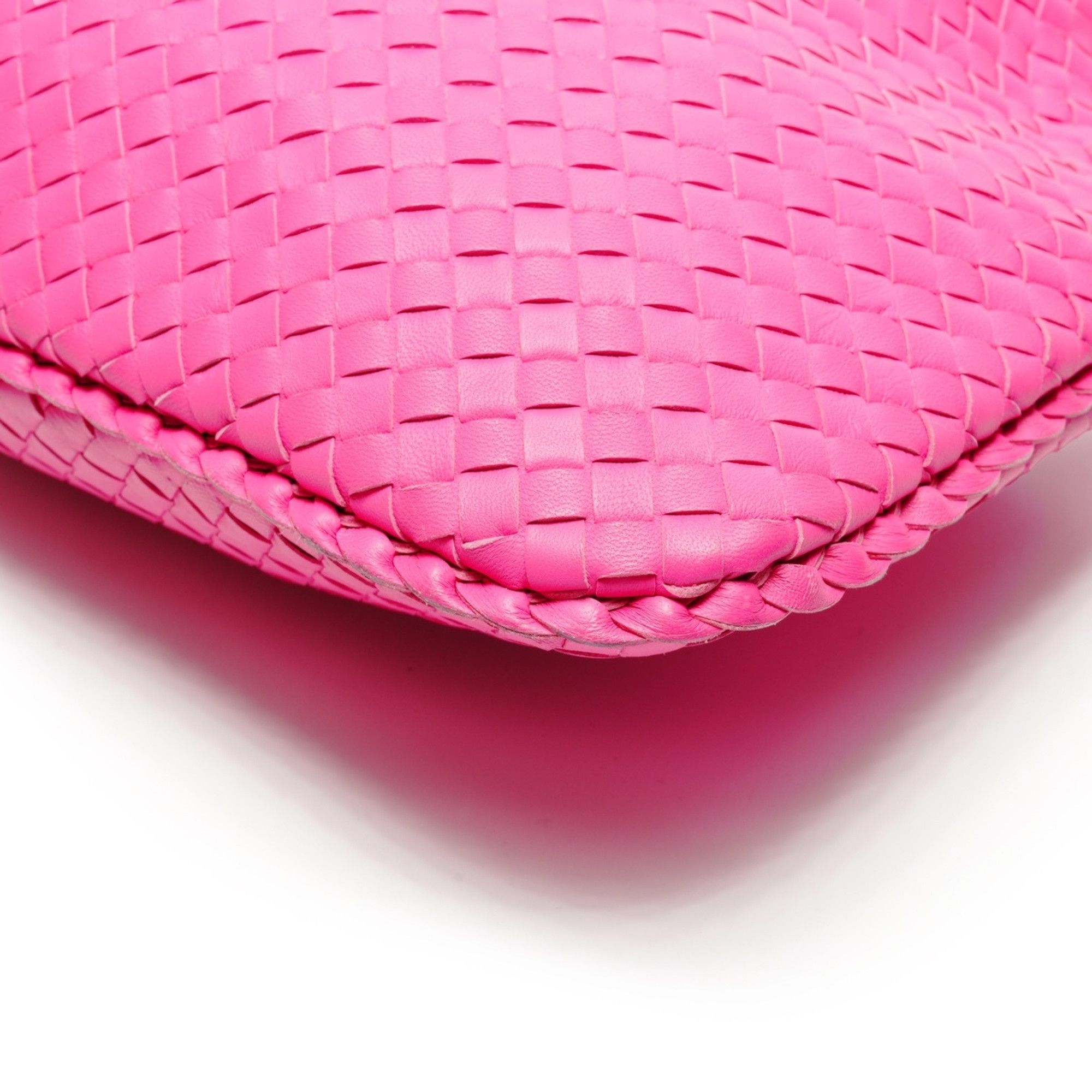Bottega Veneta Bottega Veneta Intrecciato Hobo Handbag, Pink, WS27153 Size ONE SIZE - 6 Thumbnail