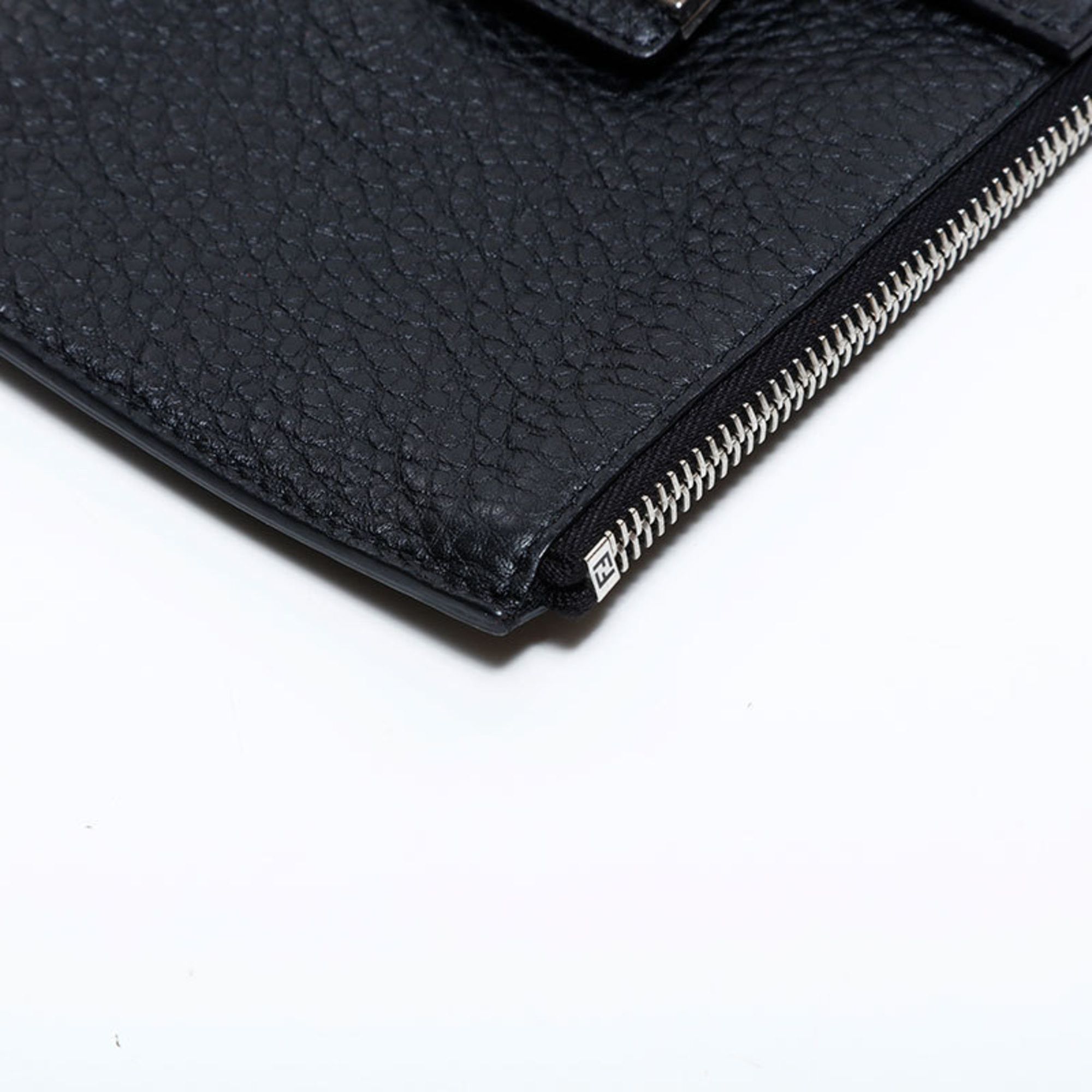 Fendi FENDI Leather Mamma Bucket Phone Case Shoulder Bag, Black, WS22657 Size ONE SIZE - 6 Thumbnail
