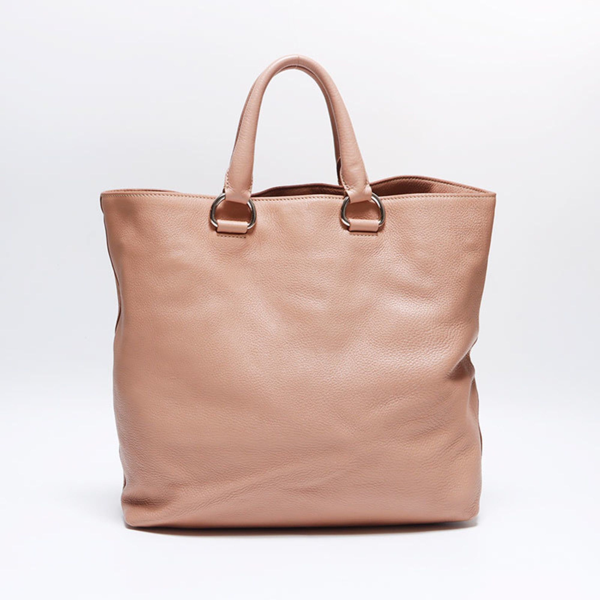 Prada Prada 2-way leather shoulder bag with silver hardware, pink, WS12533 Size ONE SIZE - 2 Thumbnail