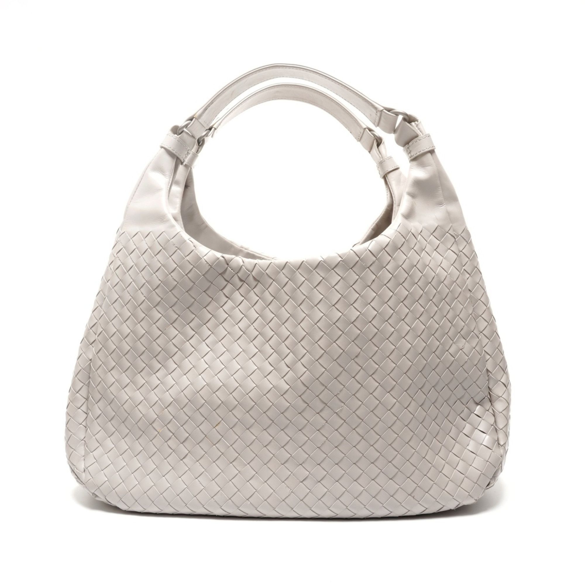 Bottega Veneta Bottega Veneta Intrecciato Campana Shoulder Bag, Gray, WS27258 Size ONE SIZE - 2 Thumbnail