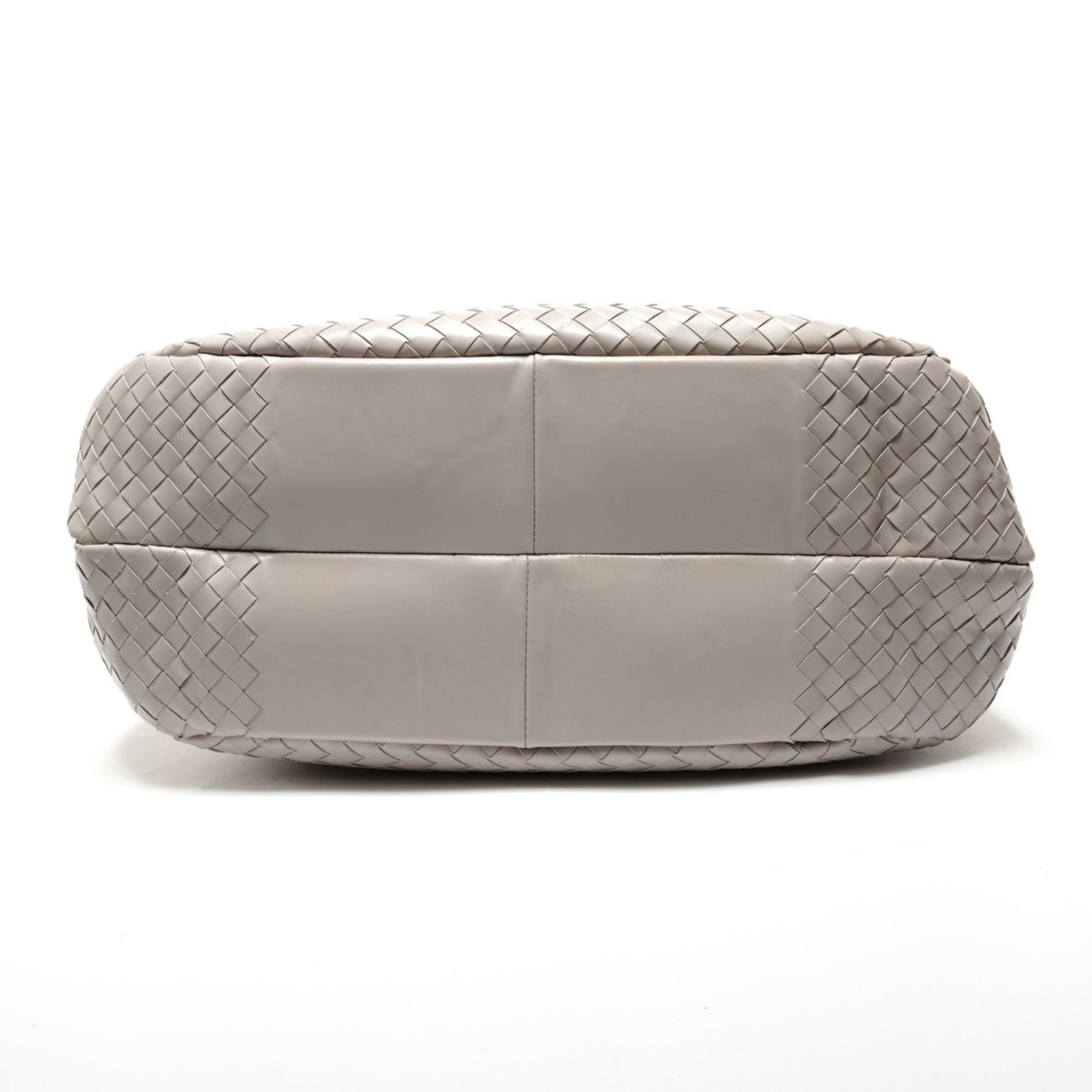 Bottega Veneta Bottega Veneta Intrecciato Campana Shoulder Bag, Gray, WS27258 Size ONE SIZE - 7 Thumbnail