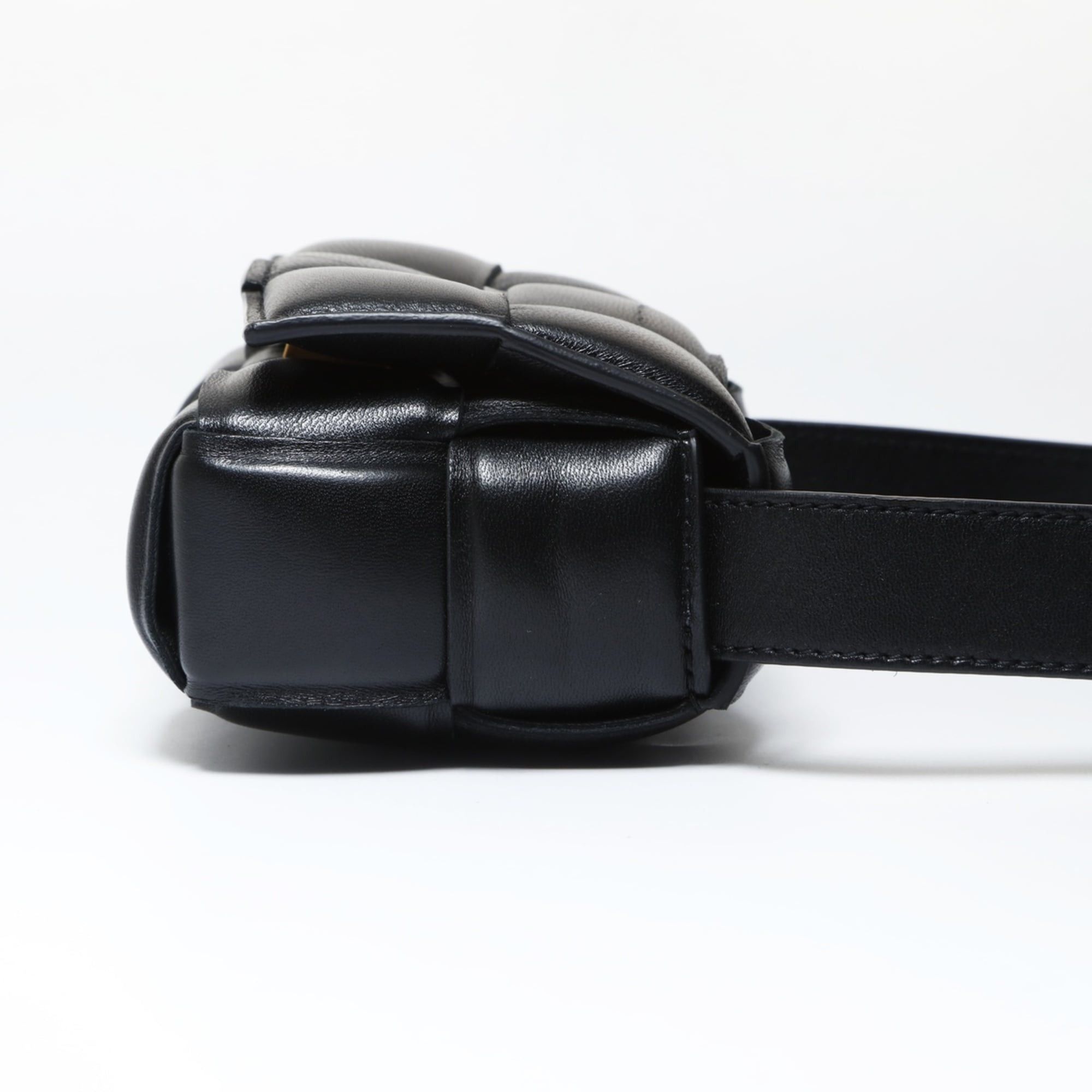 Bottega Veneta Bottega Veneta Padded Candy Cassette Shoulder Bag, Black, WS26962 Size ONE SIZE - 5 Thumbnail