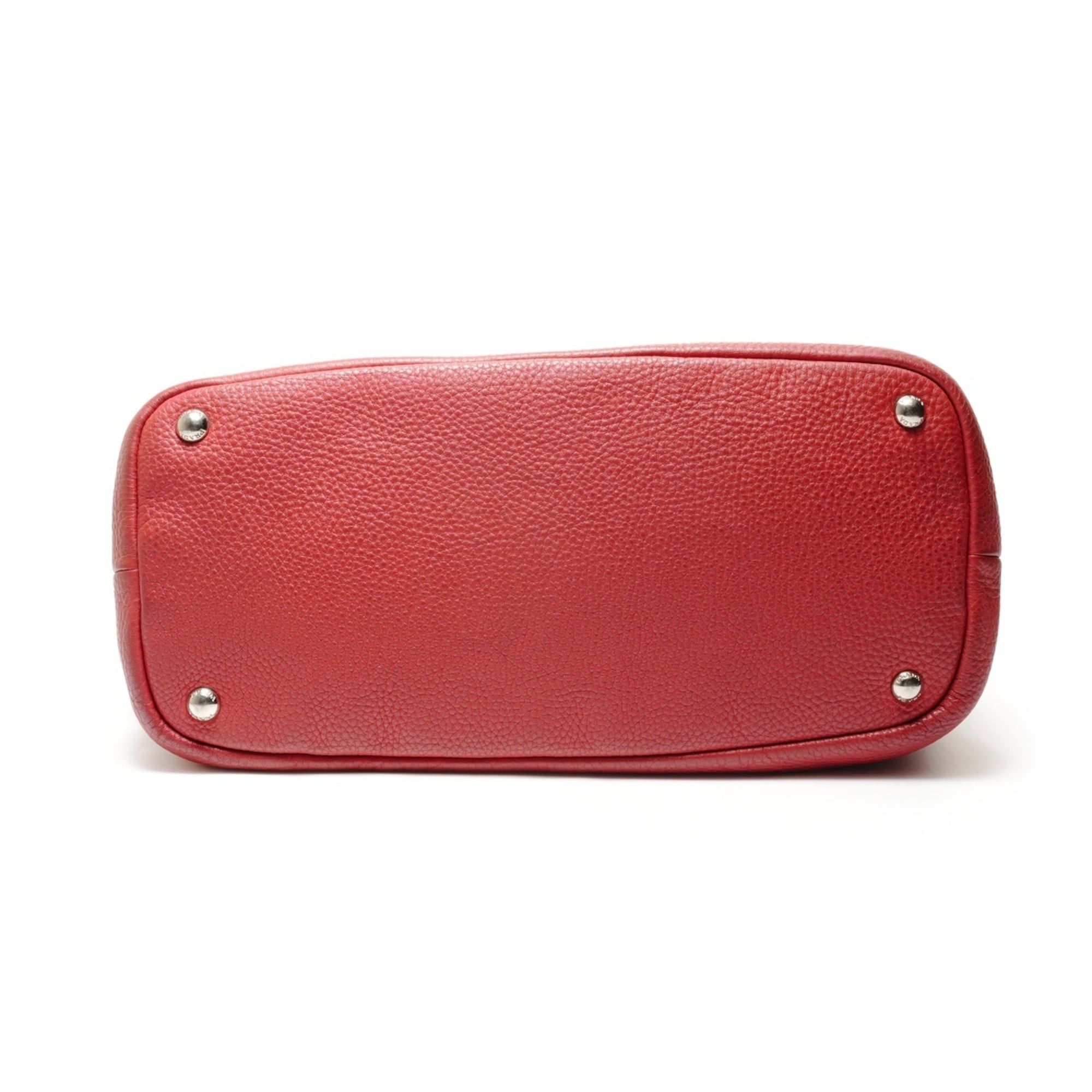 Prada Prada Leather Shoulder Bag Red WS26387 Size ONE SIZE - 7 Thumbnail