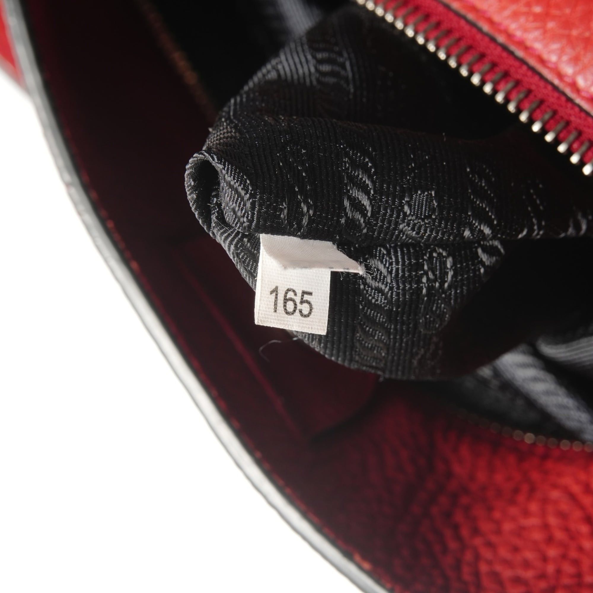 Prada Prada Leather Shoulder Bag Red WS26387 Size ONE SIZE - 10 Thumbnail