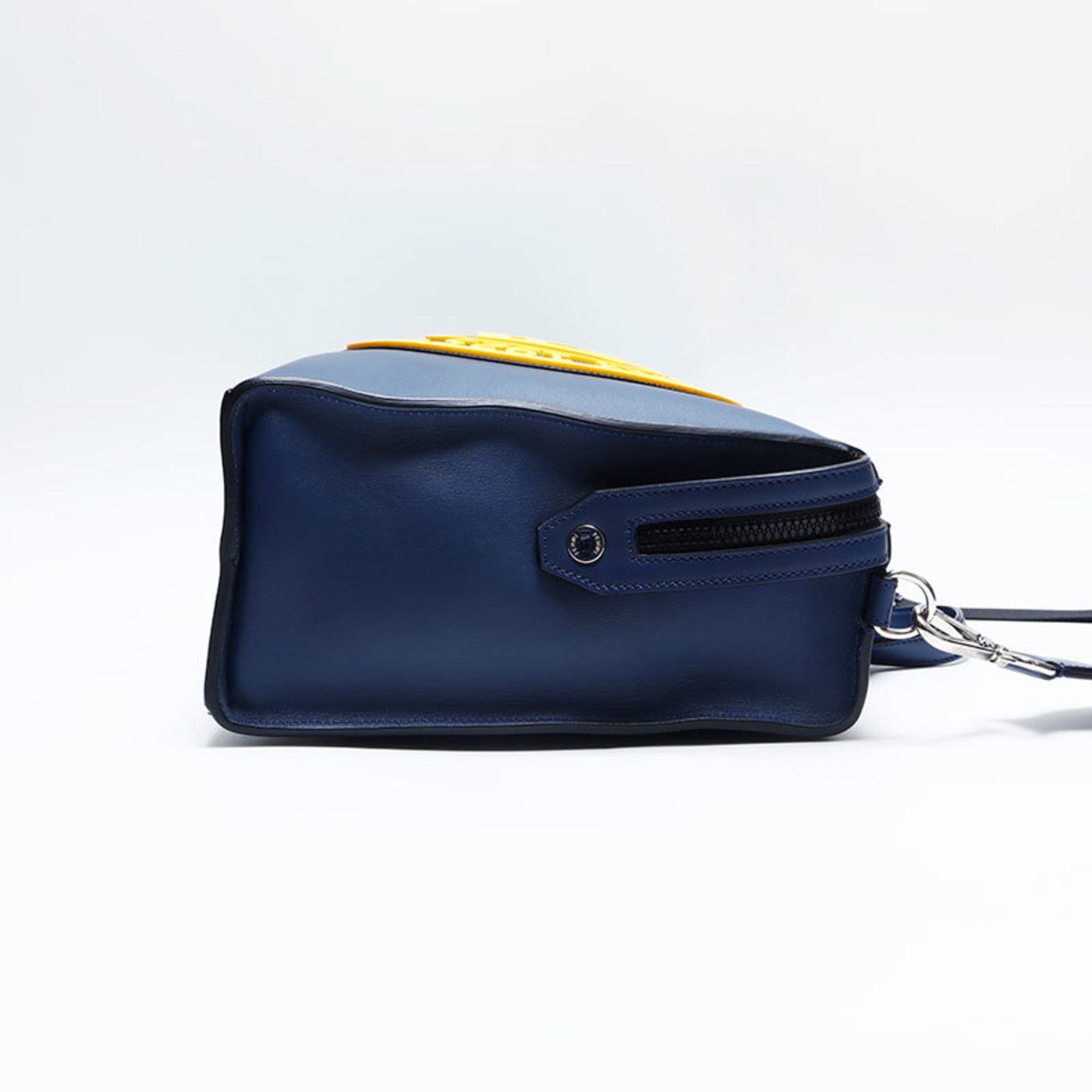 Fendi Fendi Louis FF Stamp 2-way Shoulder Bag, Navy, WS14817 Size ONE SIZE - 4 Thumbnail