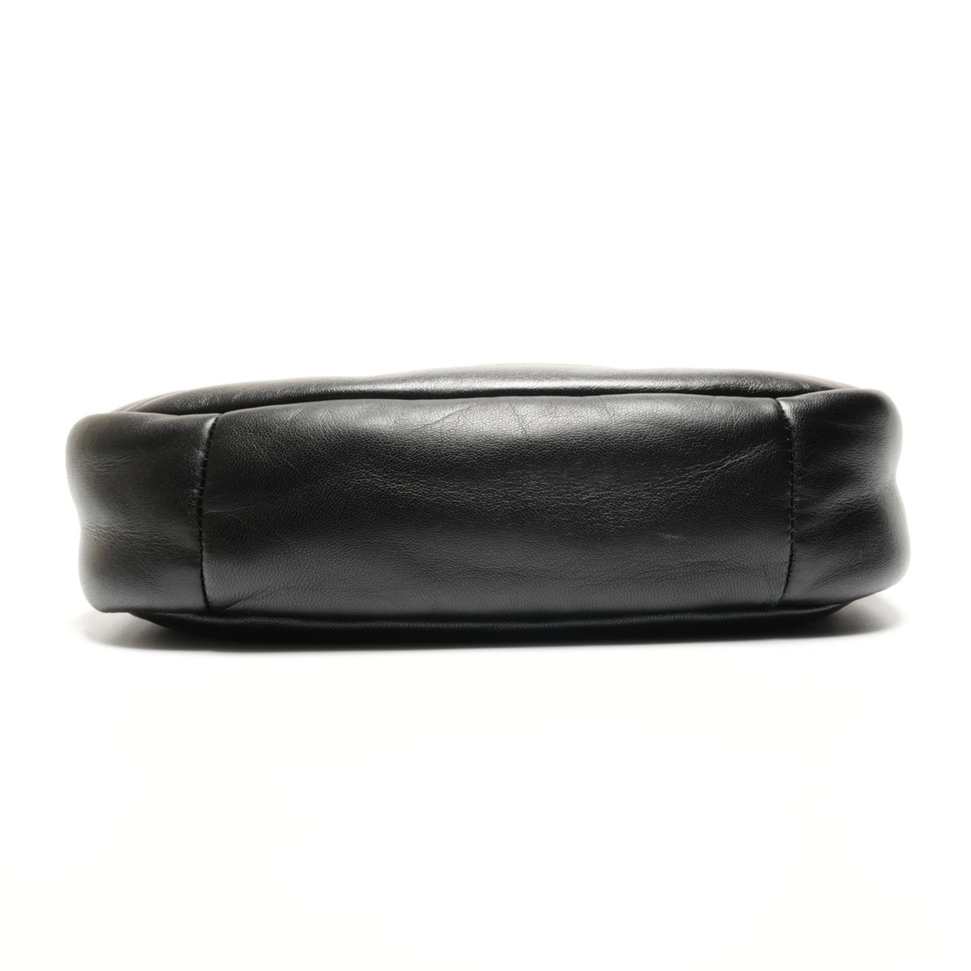 Prada Prada Soft Padded Nappa Leather 2-Way Handbag 1BA384 Black WS26773 Size ONE SIZE - 7 Thumbnail