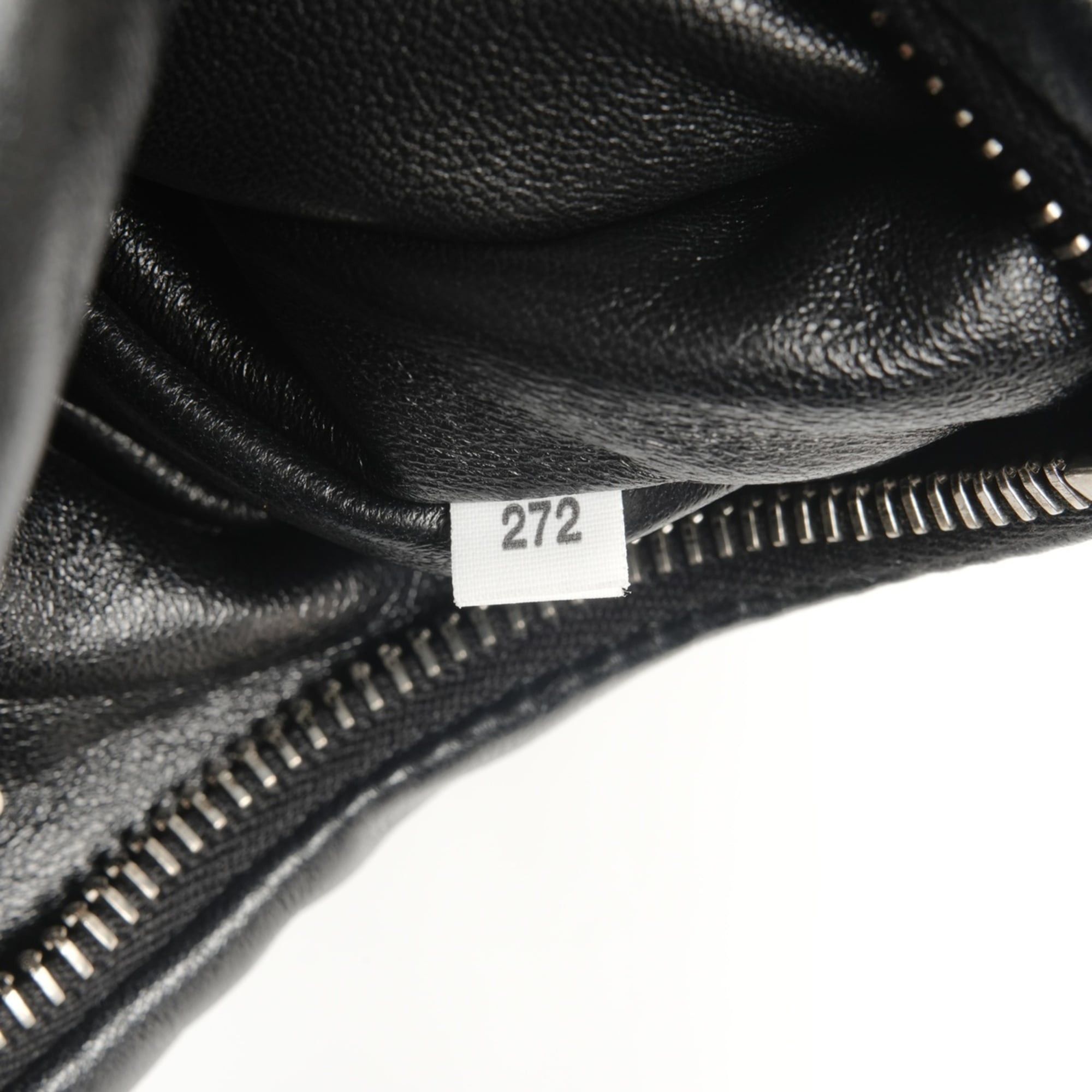 Prada Prada Soft Padded Nappa Leather 2-Way Handbag 1BA384 Black WS26773 Size ONE SIZE - 10 Thumbnail