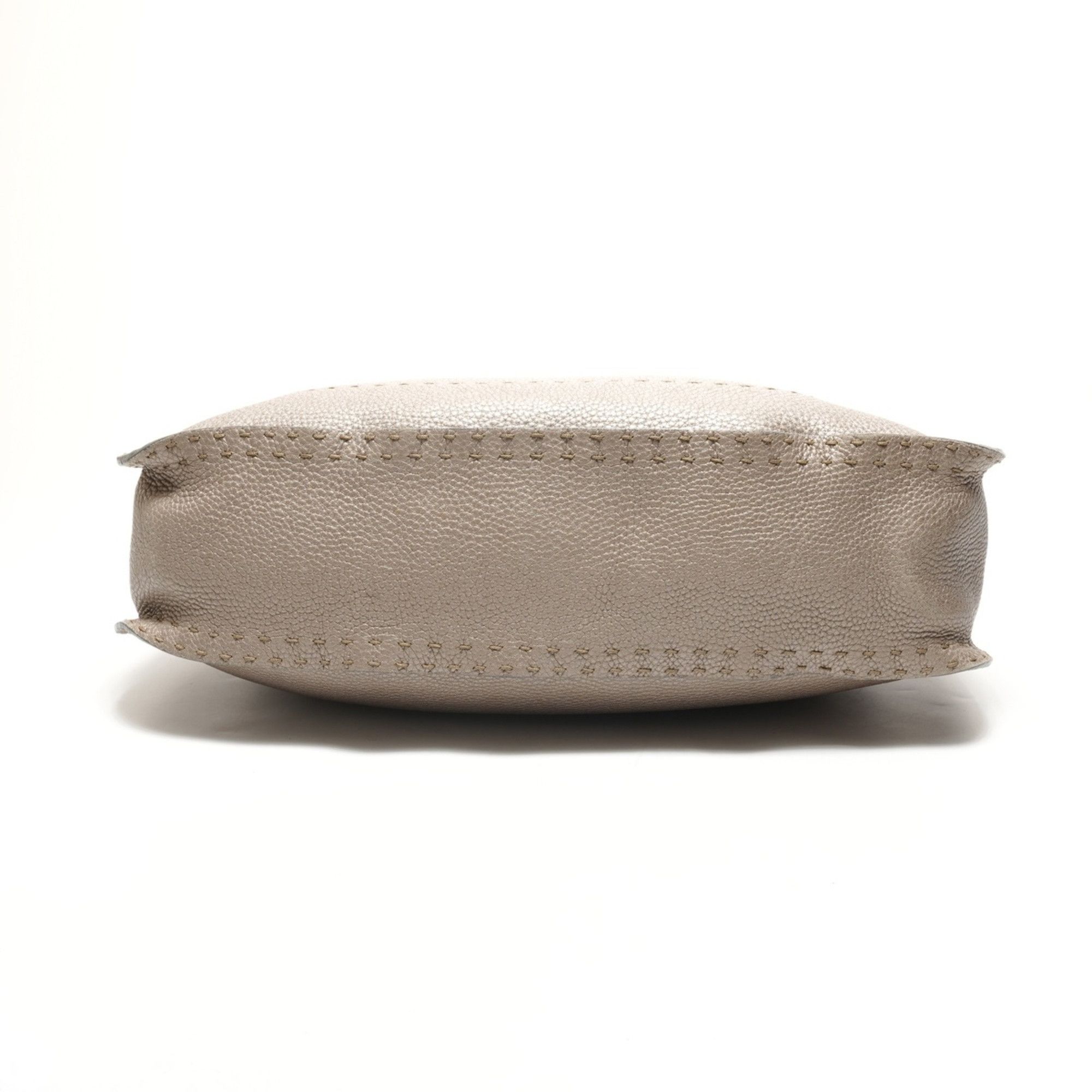 Fendi Fendi Selleria Hobo Shoulder Bag, Silver, WS26180 Size ONE SIZE - 7 Thumbnail