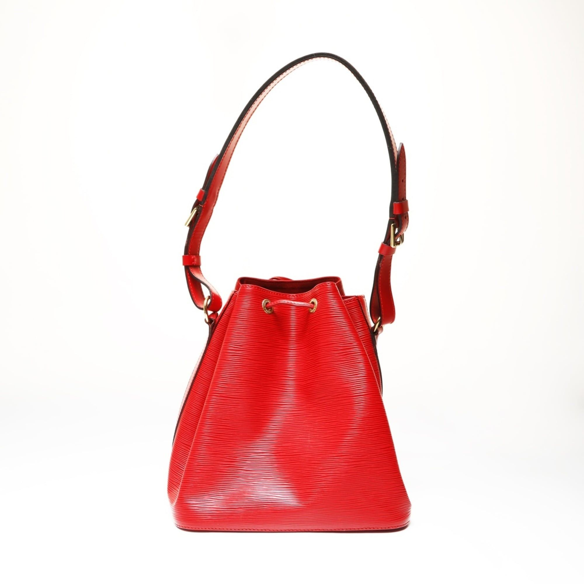Louis Vuitton Louis Vuitton 1996 Epi Petit Noe Black Shoulder Bag in Red (WS27502) Size ONE SIZE - 2 Thumbnail
