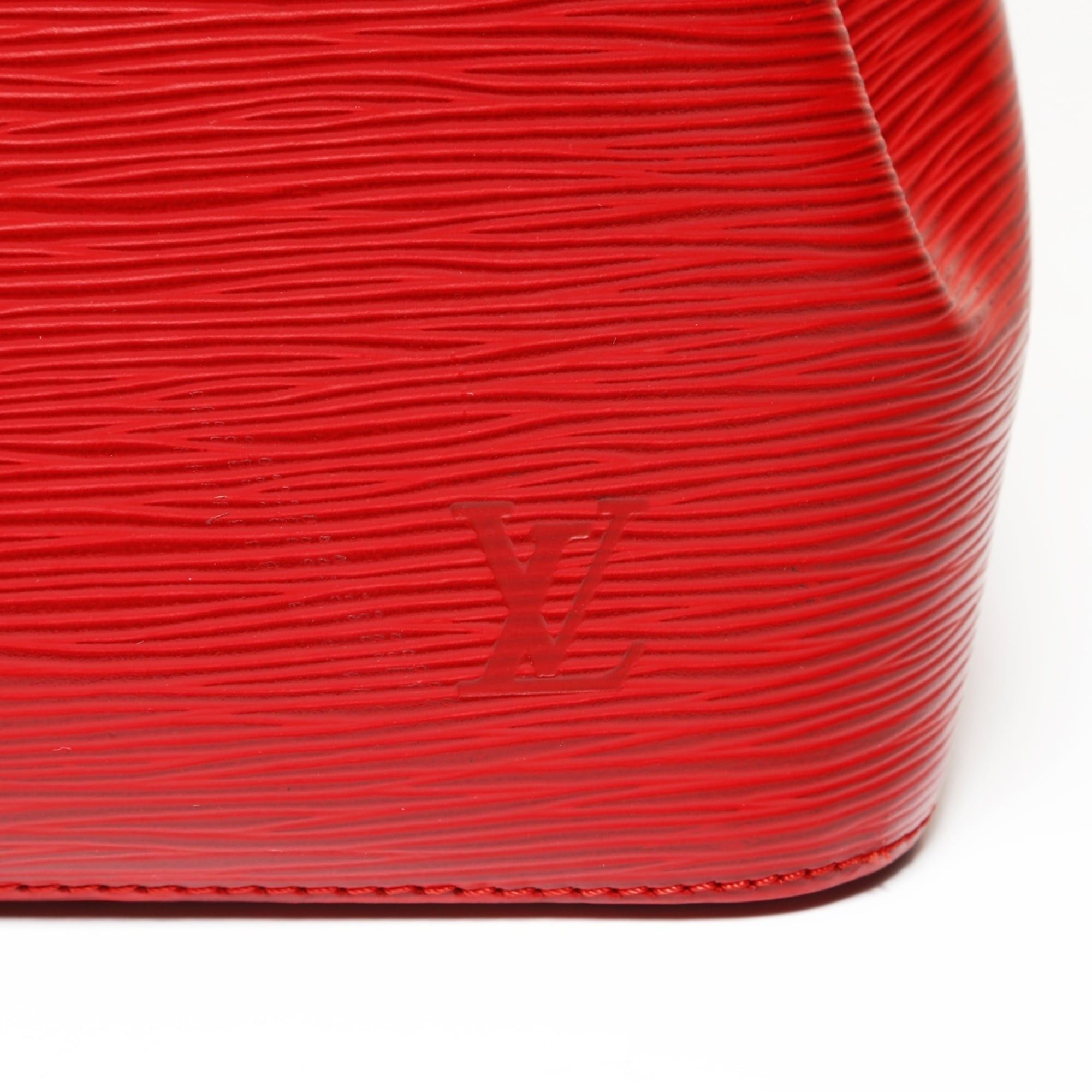 Louis Vuitton Louis Vuitton 1996 Epi Petit Noe Black Shoulder Bag in Red (WS27502) Size ONE SIZE - 8 Thumbnail