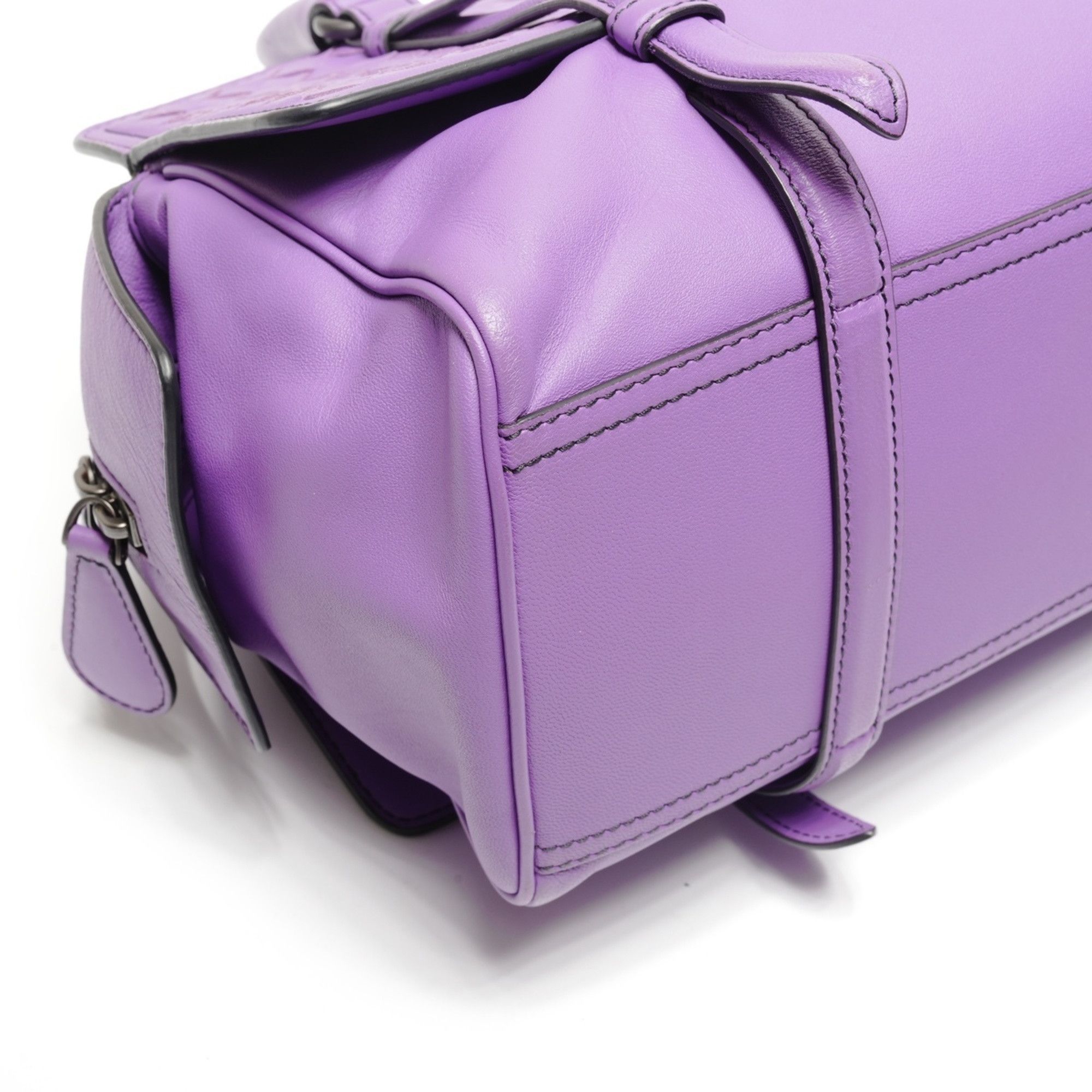 Bottega Veneta Bottega Veneta Intrecciato Monaco Bag Handbag Purple WS27124 Size ONE SIZE - 6 Thumbnail