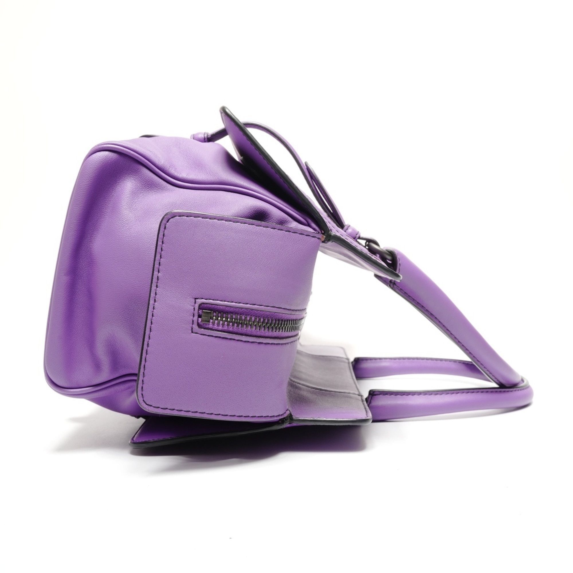 Bottega Veneta Bottega Veneta Intrecciato Monaco Bag Handbag Purple WS27124 Size ONE SIZE - 5 Thumbnail