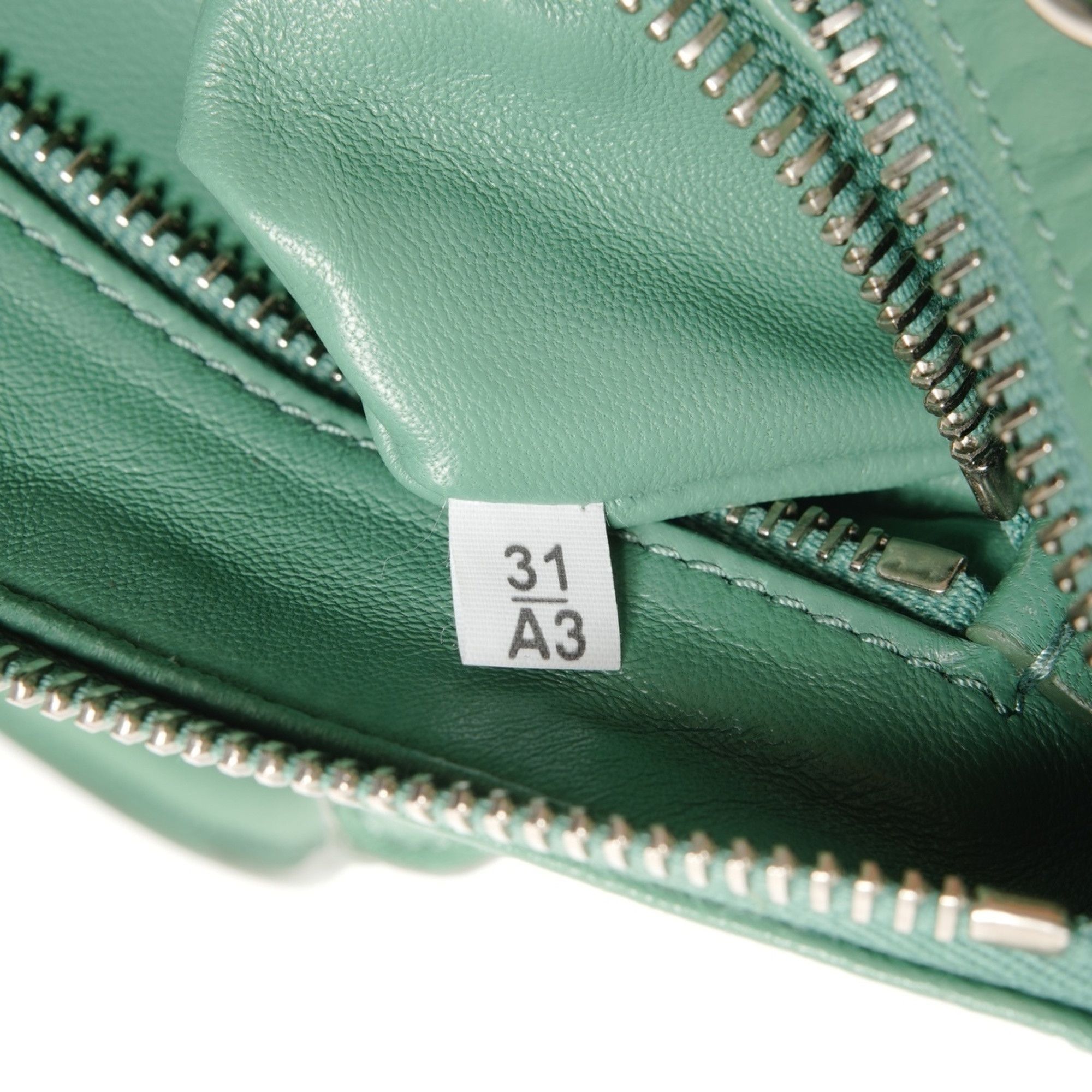 Prada Prada Nappa Vintage Mini Boston Bag, 2-Way Leather Shoulder Green, WS25521 Size ONE SIZE - 10 Thumbnail