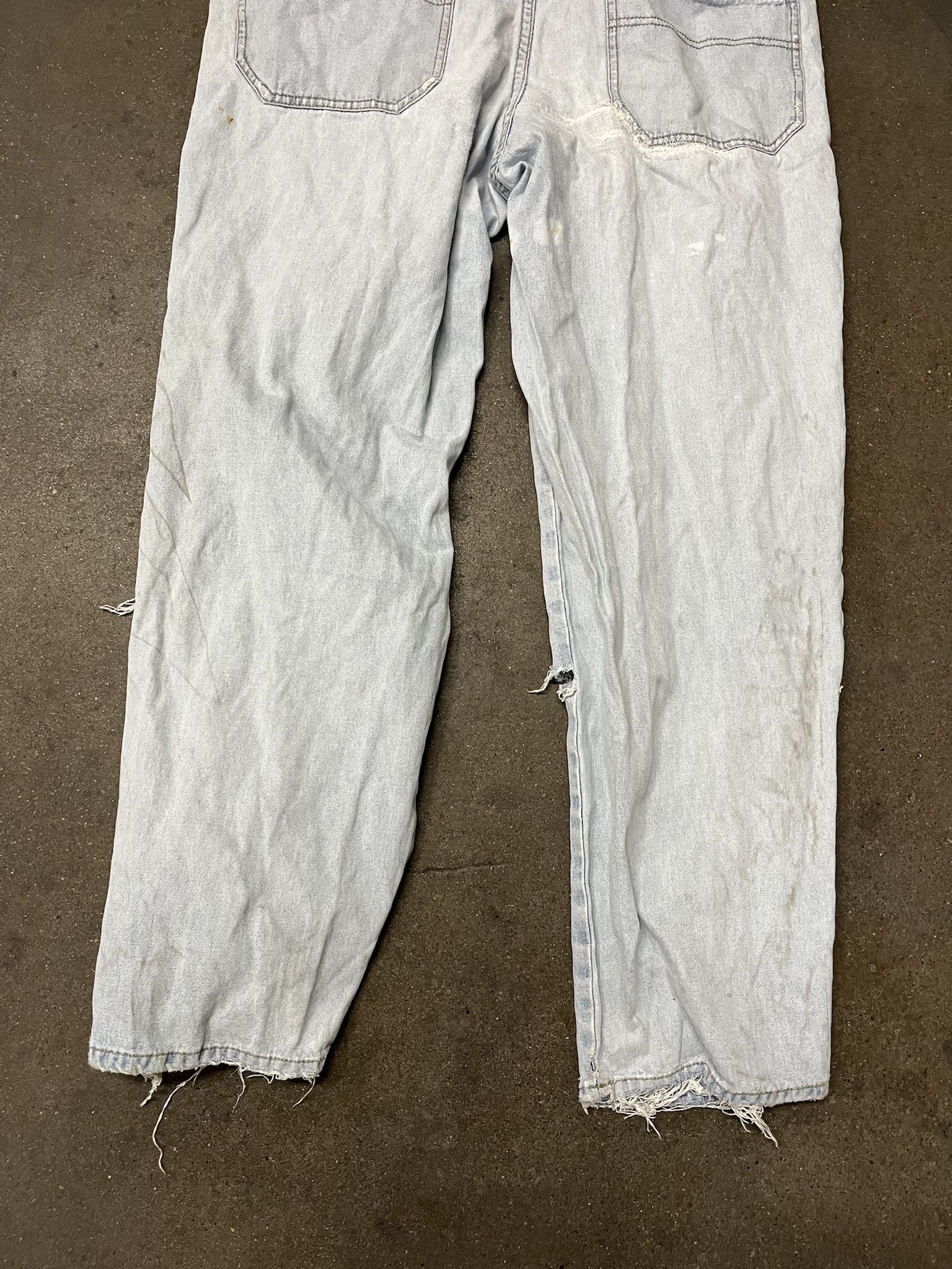 Carhartt × Vintage Vintage 1990s Express Denim Distressed Overalls Size M Size US 38 / EU 54 - 6 Thumbnail