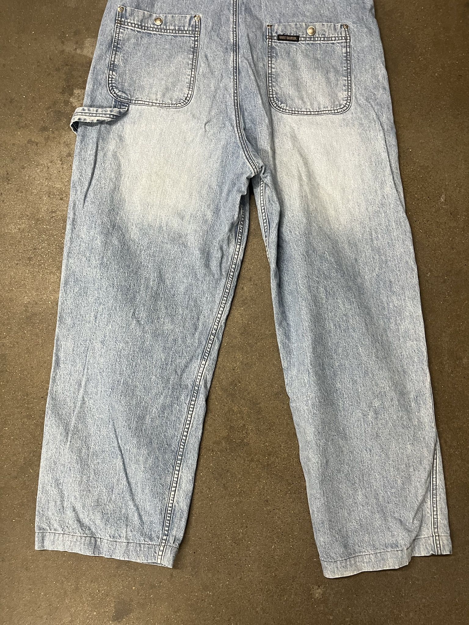 Harley Davidson × Vintage Vintage 2000s Harley Davidson Denim Overalls Size XL Size US XL / EU 56 / 4 - 8 Thumbnail