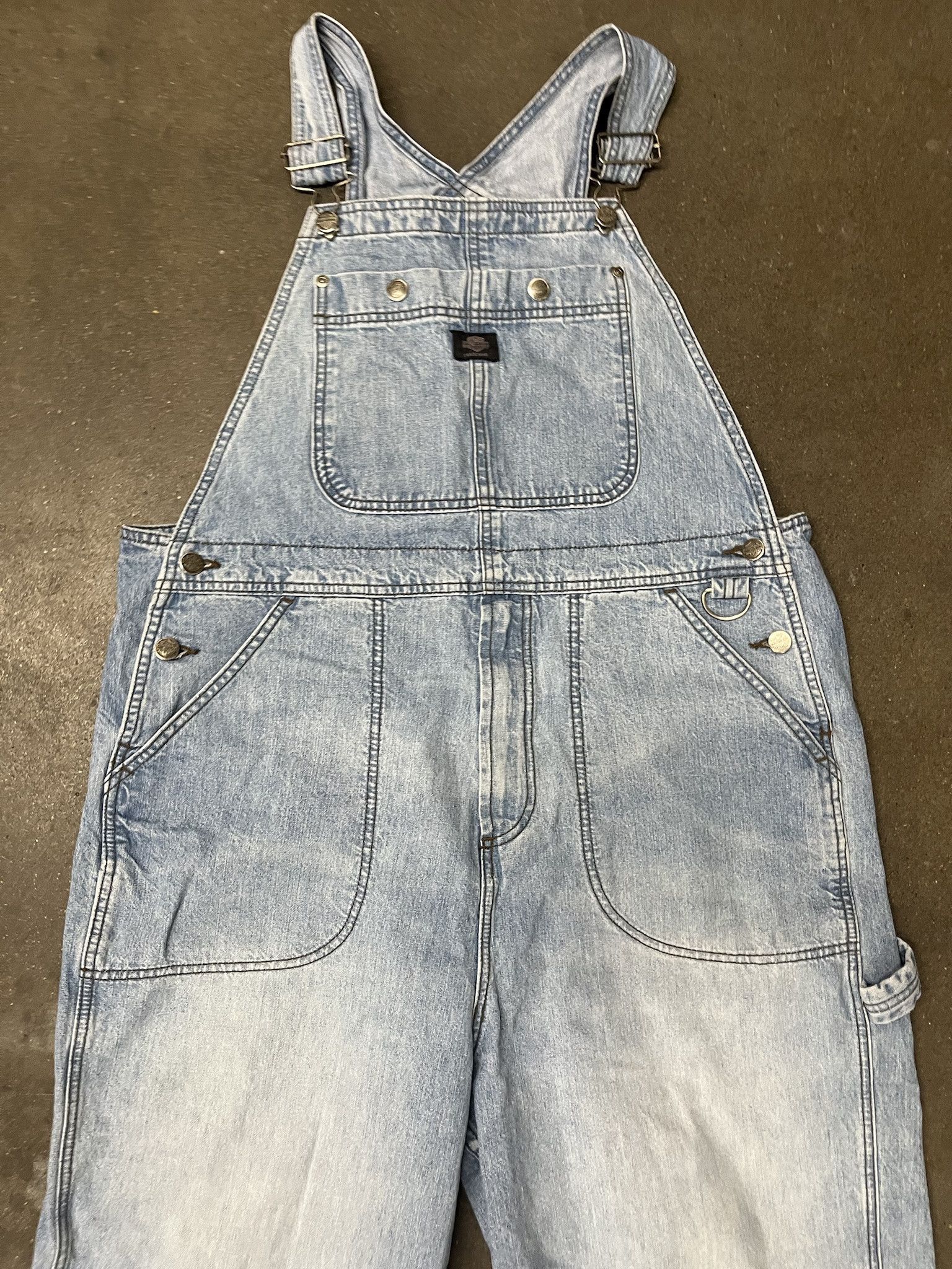 Harley Davidson × Vintage Vintage 2000s Harley Davidson Denim Overalls Size XL Size US XL / EU 56 / 4 - 2 Thumbnail