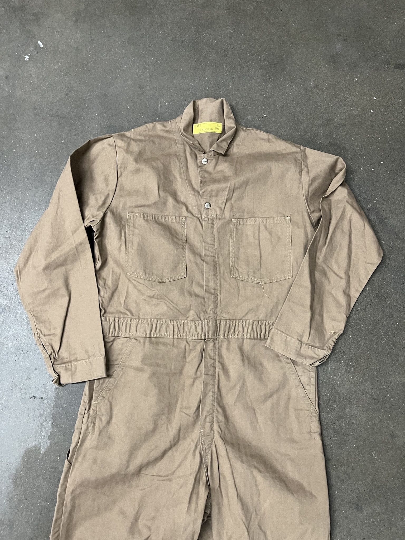 Carhartt × Vintage Vintage 1980s Universal Chicago Stone Cutter Coveralls Size XL Size US XL / EU 56 / 4 - 2 Thumbnail