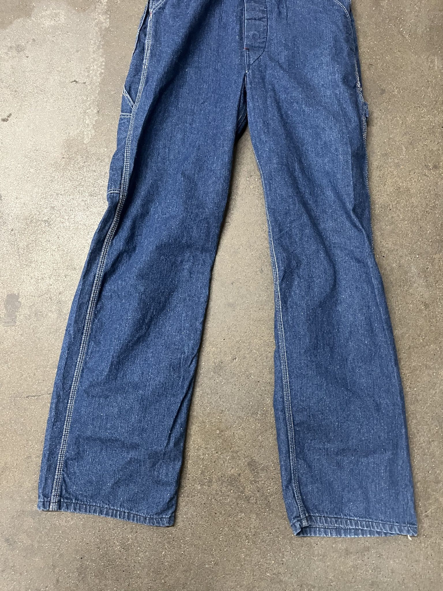 Carhartt × Vintage Vintage 2000s Dickies Dark Wash Denim Overalls Size 30 Size US 30 / EU 46 - 3 Thumbnail