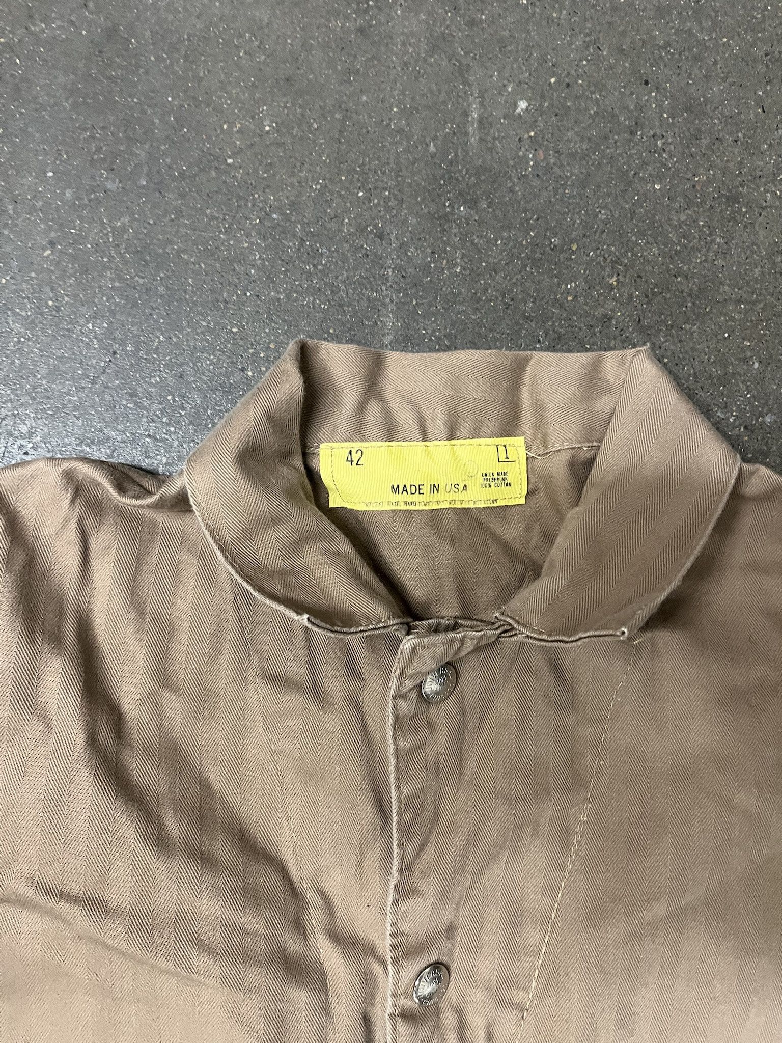 Carhartt × Vintage Vintage 1990s Universal Chicago Stone Cutter Workwear Coverall Size XL Size US XL / EU 56 / 4 - 4 Thumbnail