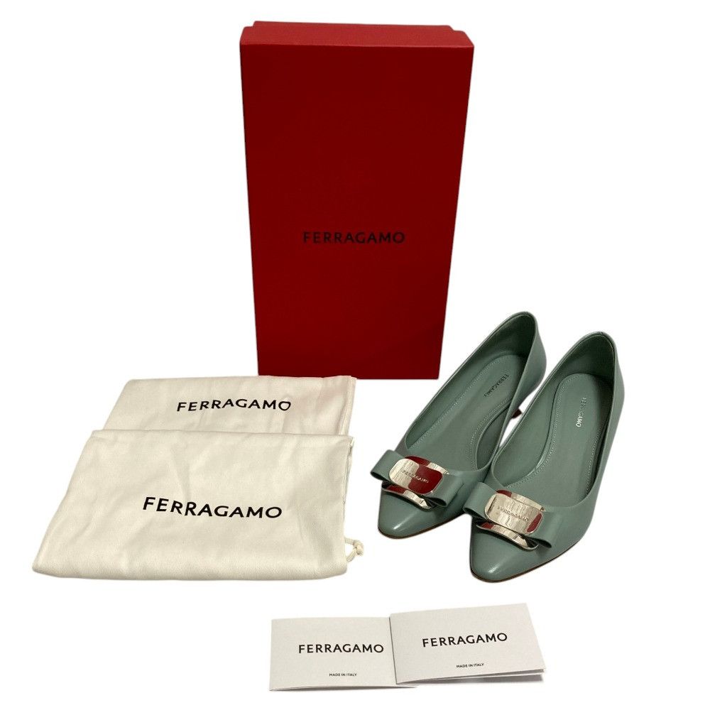 Salvatore Ferragamo Salvatore Ferragamo Salvatore Ferragamo ZELMA Leather Pumps Leather Other DUTY FREE for USA Size ONE SIZE - 9 Thumbnail