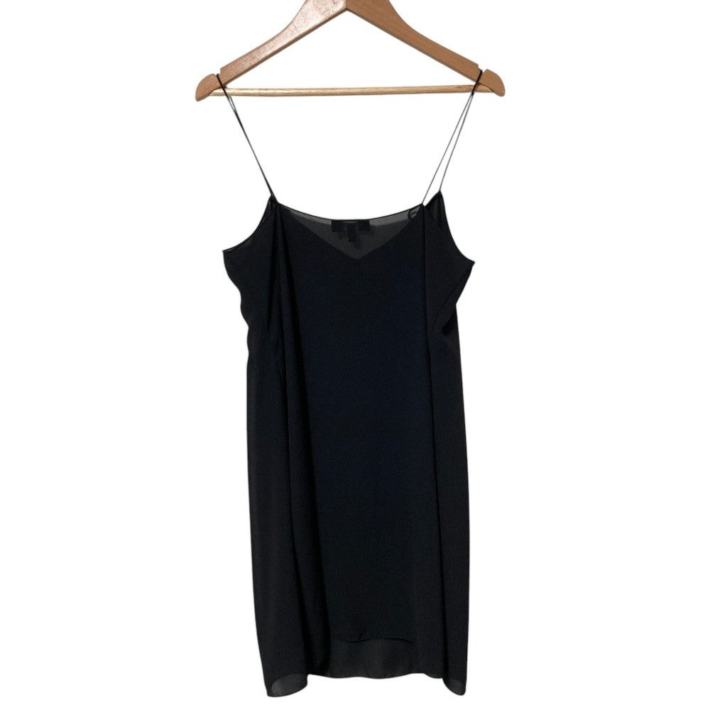 Theory Theory Theory OIL SILK V NK GODET DR Silk Dress Textile Dresses OILSILKVNKGODETDR DUTY FREE for USA Size ONE SIZE - 5 Thumbnail