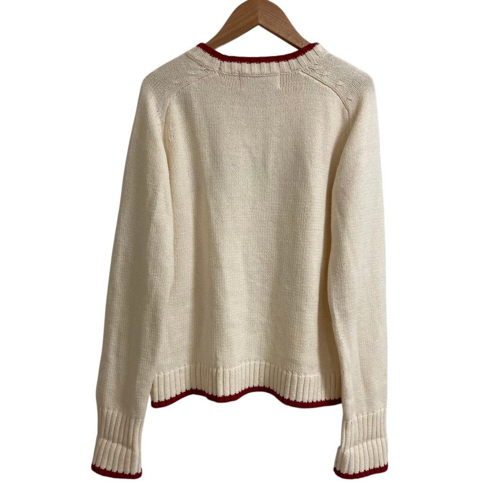 Other Other PINK HOUSE Logo Embroidery Knit Sweater Textile Tops A2101KPO028 DUTY FREE for USA Size ONE SIZE - 3 Thumbnail