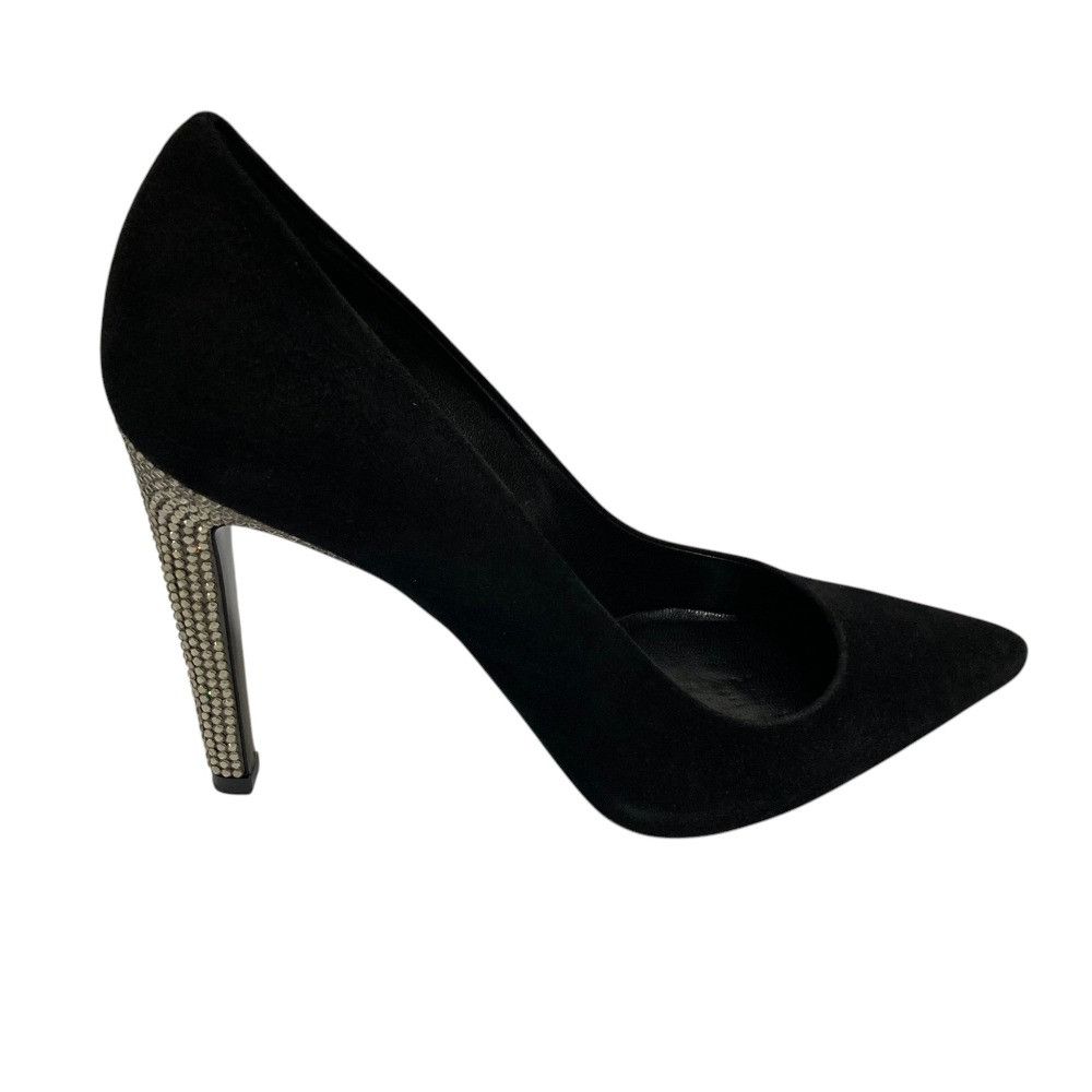 Max Mara Max Mara Max Mara Rhinestone Heel Pointed Toe Pumps Leather Shoes DUTY FREE for USA Size ONE SIZE - 5 Thumbnail