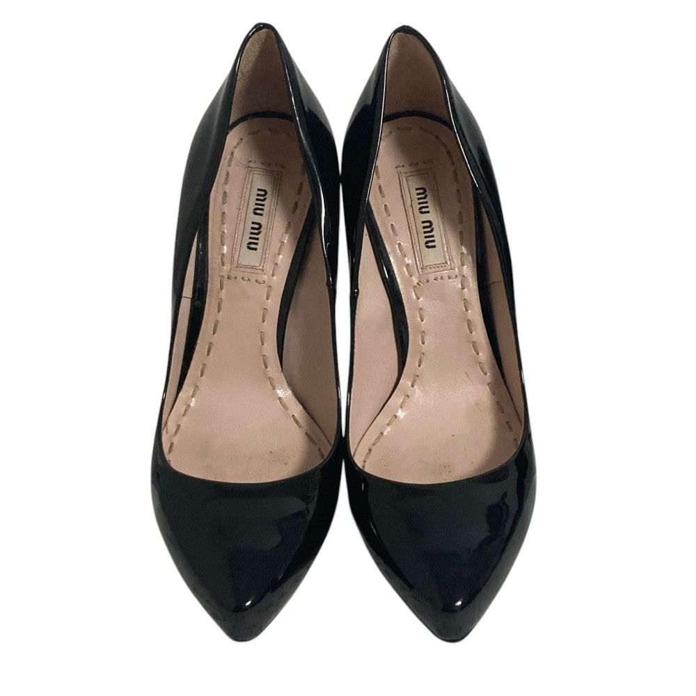 Miu Miu Miu Miu Miu Miu Patent Leather High Heel Pumps Leather Shoes DUTY FREE for USA Size ONE SIZE - 2 Thumbnail