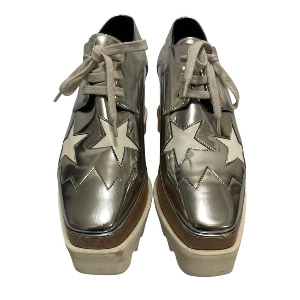 Stella McCartney Stella Mccartney Stella McCartney Elyse Star Platform Sneakers Plastic / Synthetic Shoes 363998 DUTY FREE for USA Size ONE SIZE - 3 Thumbnail