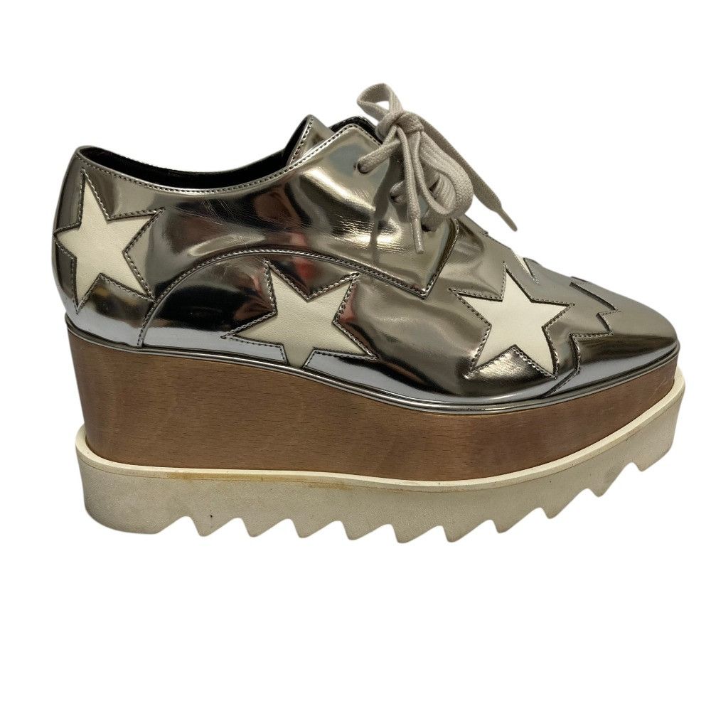 Stella McCartney Stella Mccartney Stella McCartney Elyse Star Platform Sneakers Plastic / Synthetic Shoes 363998 DUTY FREE for USA Size ONE SIZE - 5 Thumbnail
