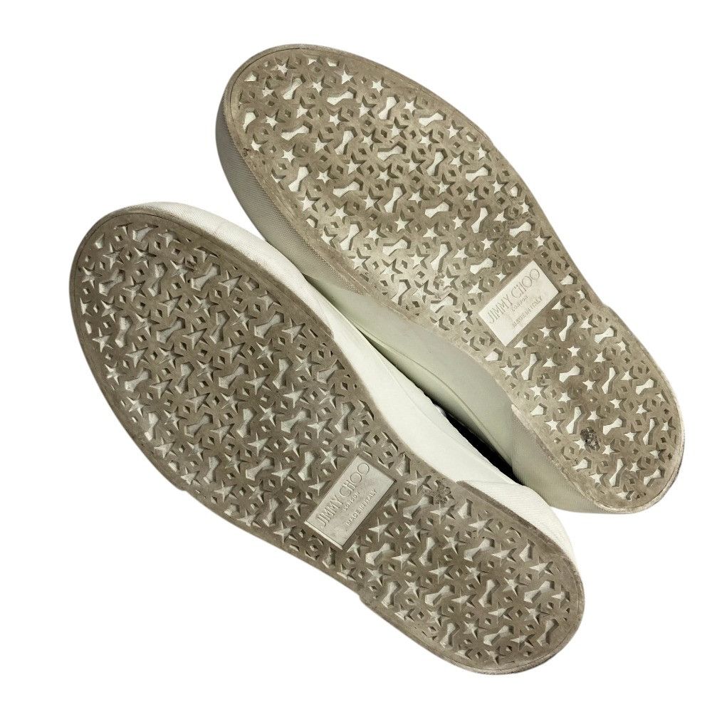 Jimmy Choo Jimmy Choo JIMMY CHOO Velour Slip On Sneakers Textile Shoes DUTY FREE for USA Size ONE SIZE - 6 Thumbnail