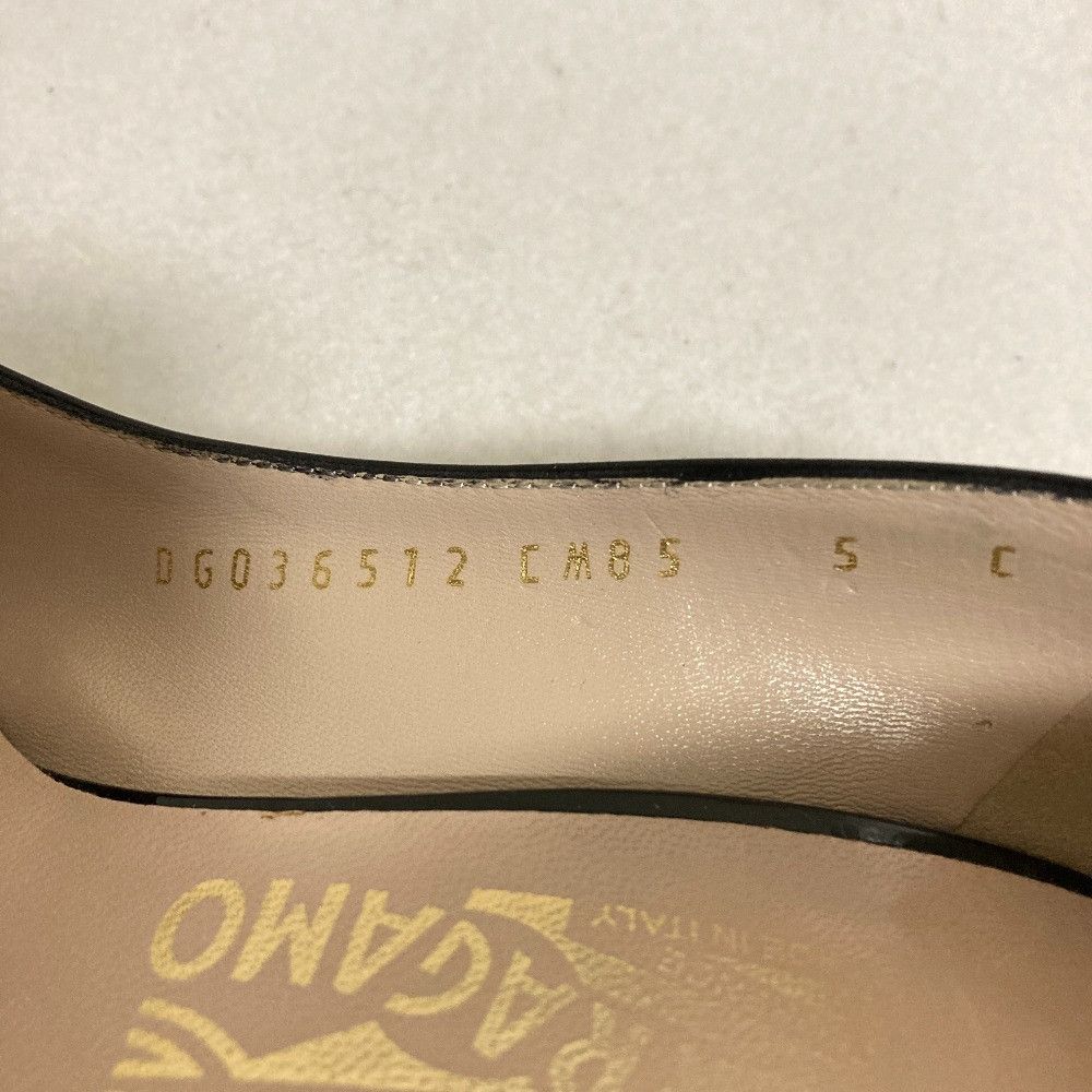 Salvatore Ferragamo Salvatore Ferragamo Salvatore Ferragamo Patent Leather Pumps Leather Shoes DUTY FREE for USA Size ONE SIZE - 8 Thumbnail