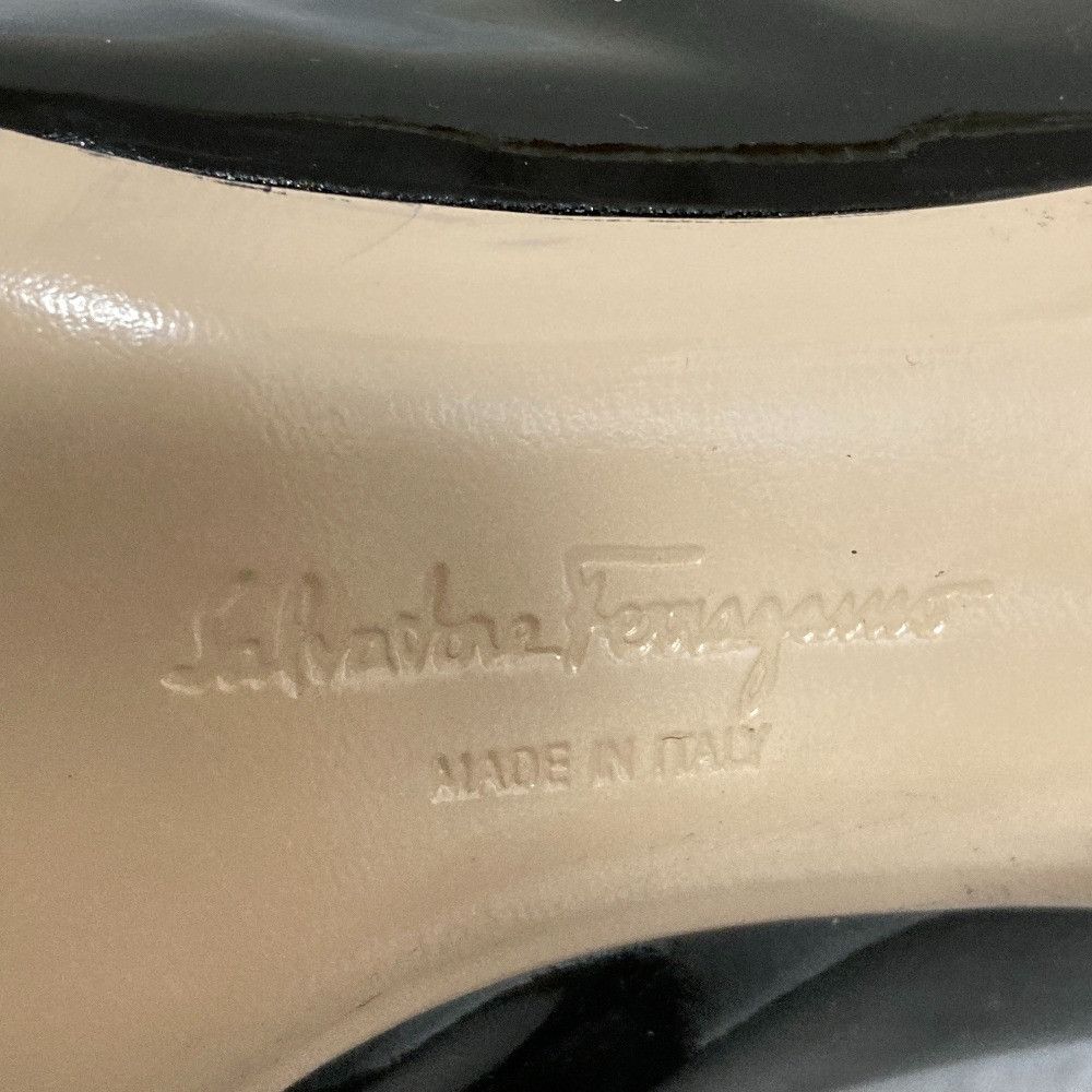 Salvatore Ferragamo Salvatore Ferragamo Salvatore Ferragamo Patent Leather Pumps Leather Shoes DUTY FREE for USA Size ONE SIZE - 9 Thumbnail