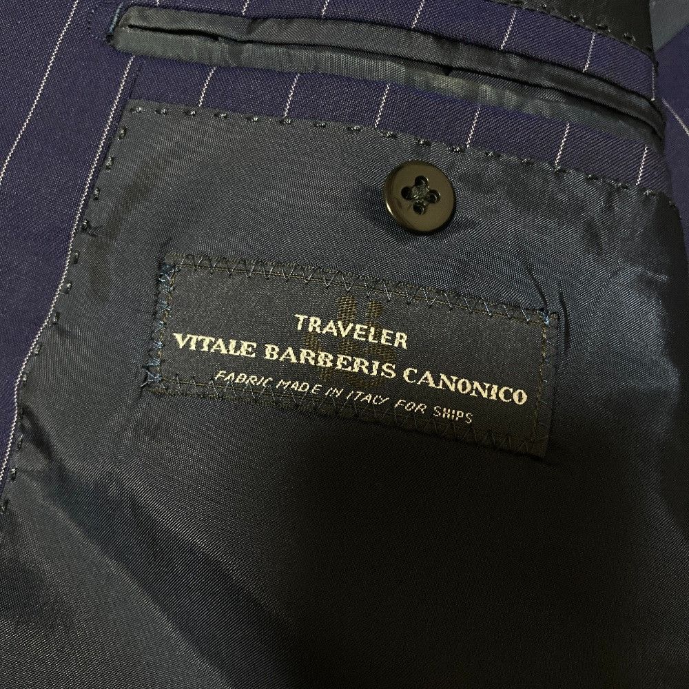 Other Other RING JACKET Pinstripe Tailored Jacket Textile Outerwear DUTY FREE for USA Size ONE SIZE - 4 Thumbnail