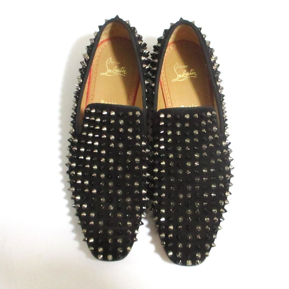 Christian Louboutin Christian Louboutin Christian Louboutin Dandelion Spikes Leather Loafers Leather Shoes DUTY FREE for USA Size ONE SIZE - 4 Thumbnail