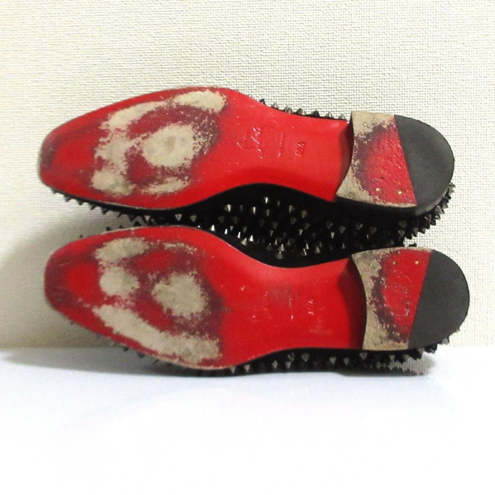 Christian Louboutin Christian Louboutin Christian Louboutin Dandelion Spikes Leather Loafers Leather Shoes DUTY FREE for USA Size ONE SIZE - 8 Thumbnail