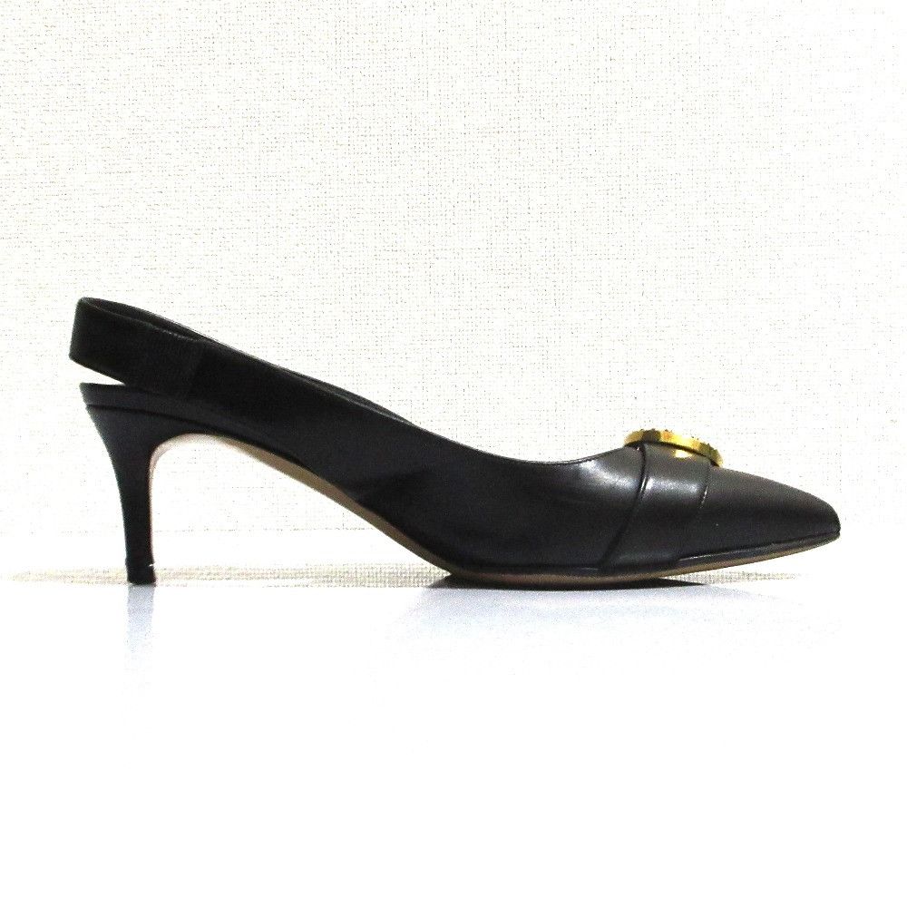 Salvatore Ferragamo Salvatore Ferragamo Salvatore Ferragamo Leather Pumps Leather Shoes DUTY FREE for USA Size ONE SIZE - 4 Thumbnail