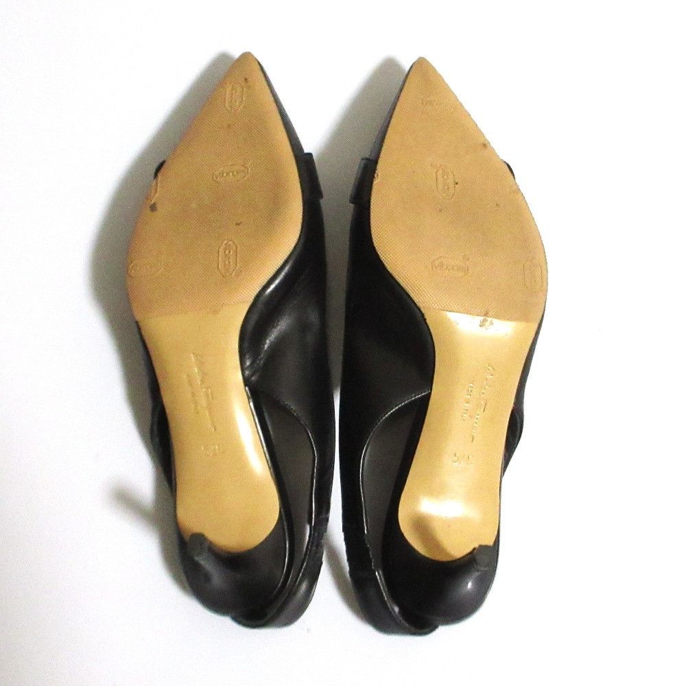 Salvatore Ferragamo Salvatore Ferragamo Salvatore Ferragamo Leather Pumps Leather Shoes DUTY FREE for USA Size ONE SIZE - 12 Thumbnail