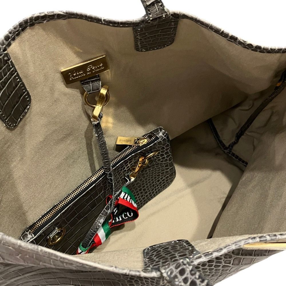 Other Other Orobianco Leather Tote Bag Leather Tote Bag DUTY FREE for USA Size ONE SIZE - 7 Thumbnail