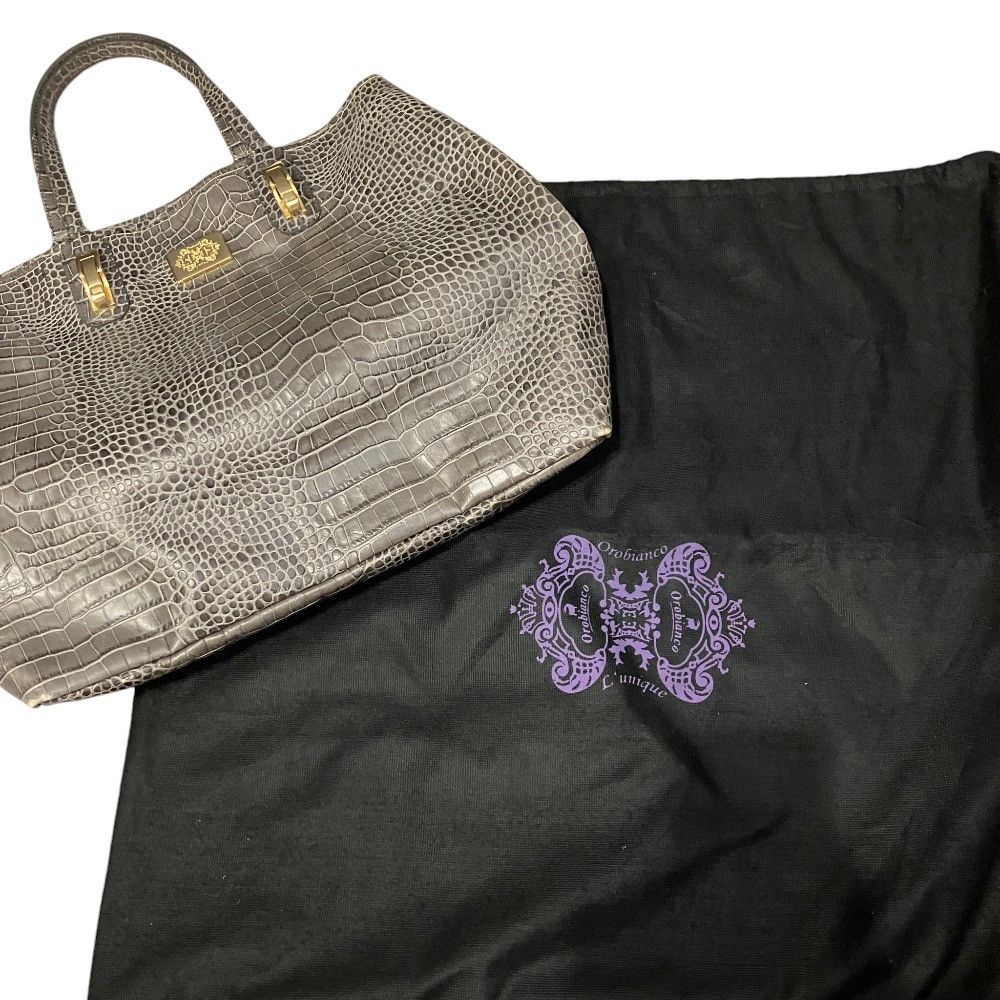 Other Other Orobianco Leather Tote Bag Leather Tote Bag DUTY FREE for USA Size ONE SIZE - 6 Thumbnail