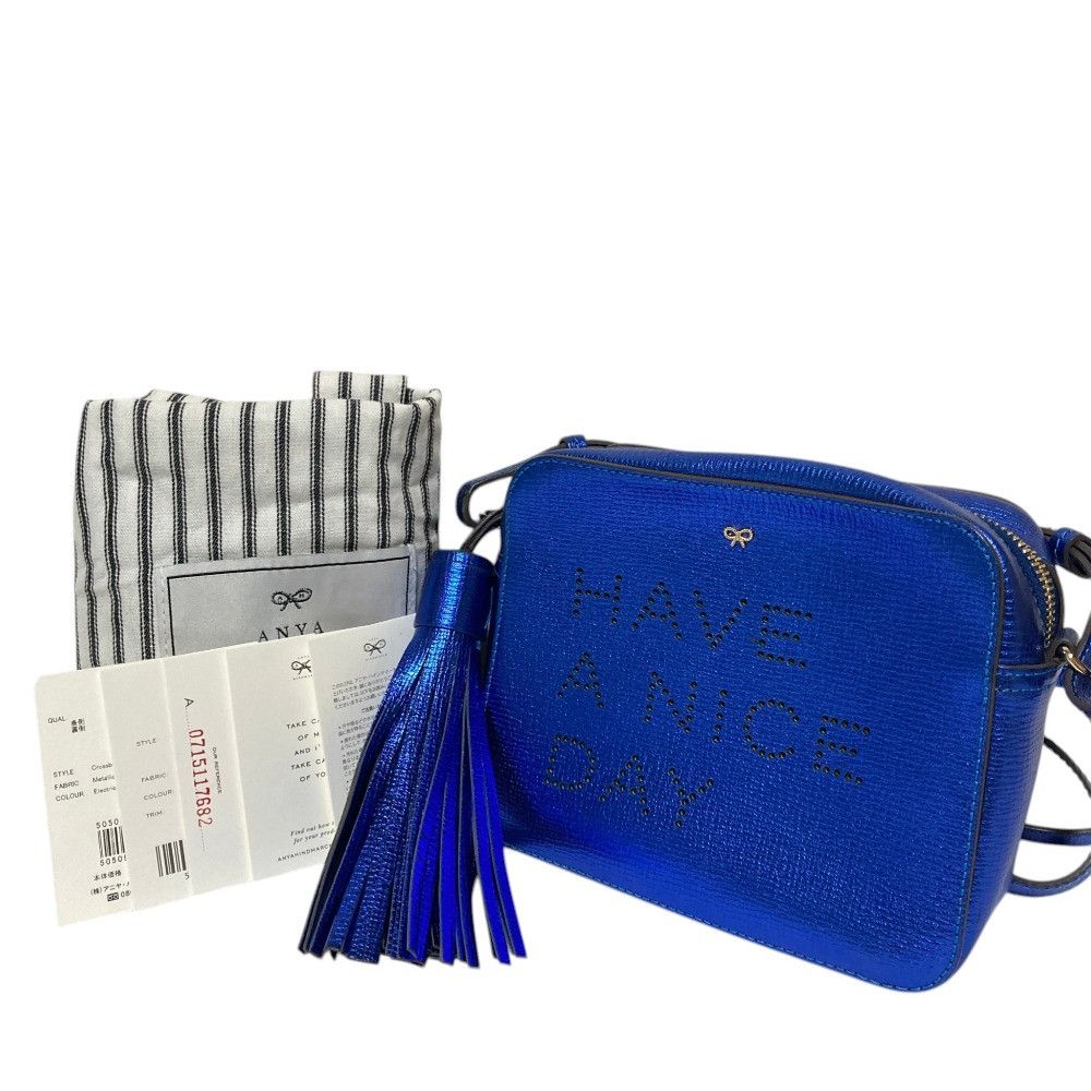Other Other Anya Hindmarch HAVE A NICE DAY Square Shoulder Bag Others Shoulder Bag DUTY FREE for USA Size ONE SIZE - 14 Thumbnail