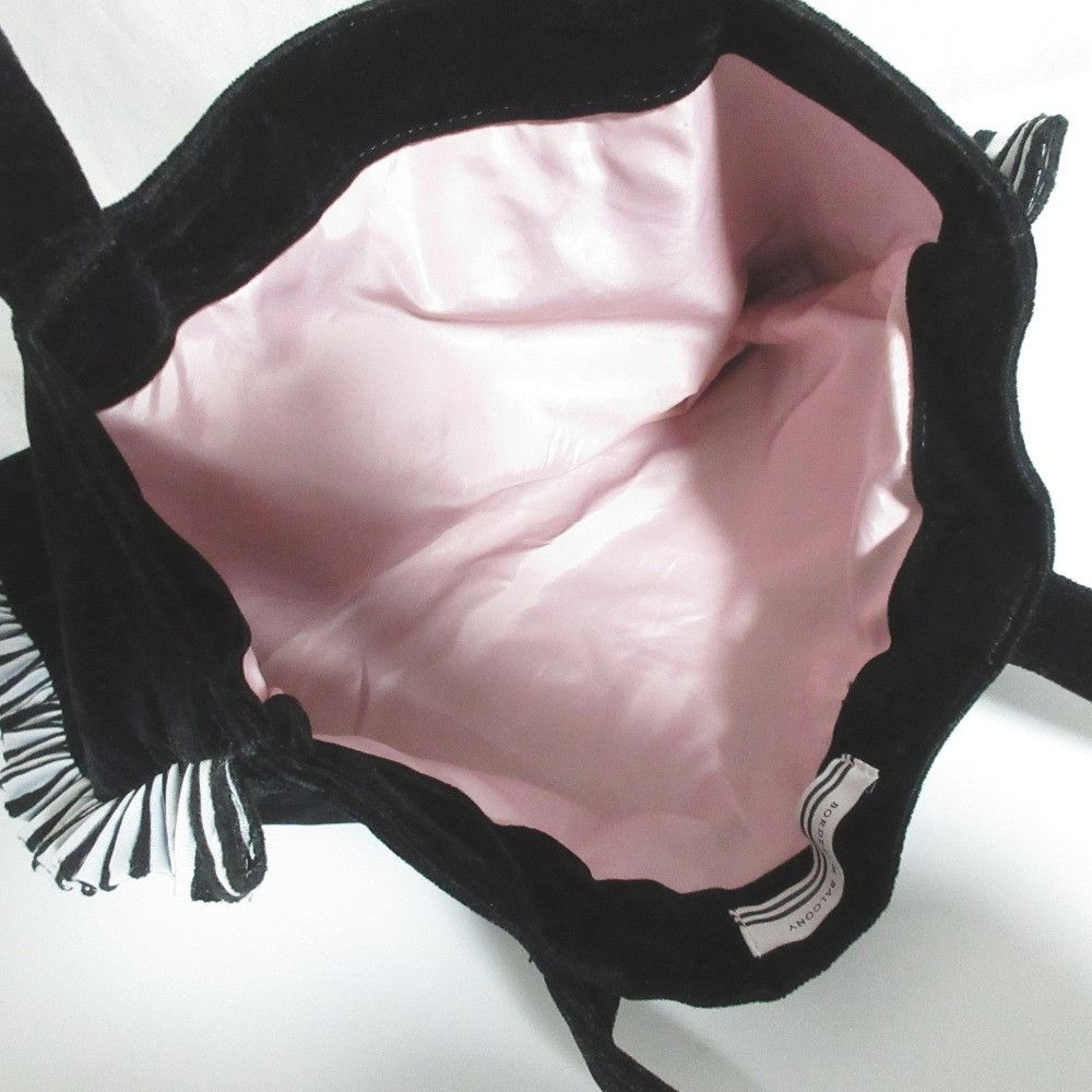 Other Other BORDERS at BALCONY Velvet Tote Bag Textile Tote Bag DUTY FREE for USA Size ONE SIZE - 6 Thumbnail