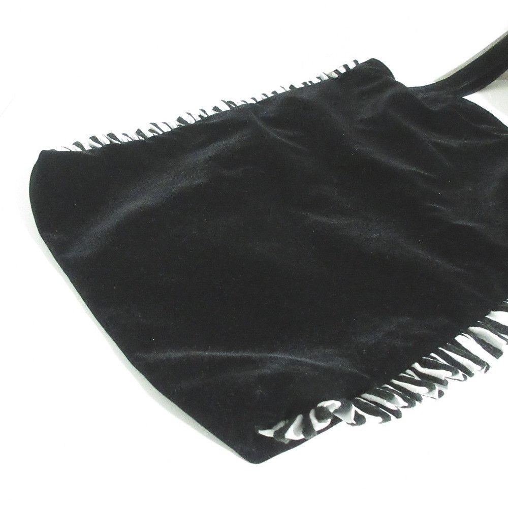 Other Other BORDERS at BALCONY Velvet Tote Bag Textile Tote Bag DUTY FREE for USA Size ONE SIZE - 3 Thumbnail