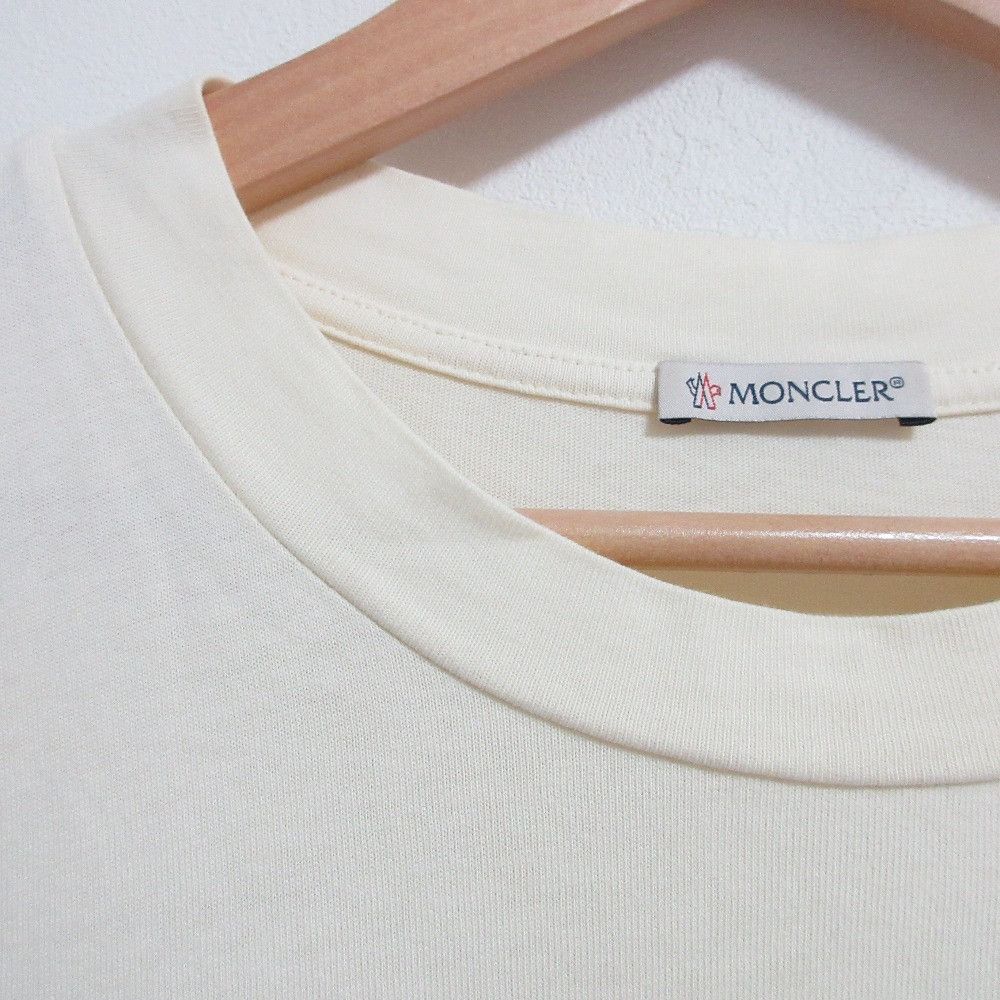Moncler Moncler Moncler SS TSHIRT Cotton Tshirt Textile T-Shirts H10918C00015 DUTY FREE for USA Size ONE SIZE - 9 Thumbnail