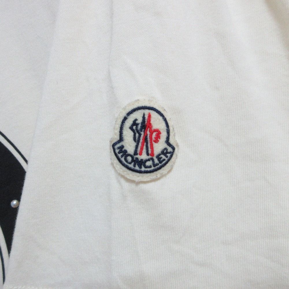 Moncler Moncler Moncler SS TSHIRT Cotton Tshirt Textile T-Shirts H10918C00015 DUTY FREE for USA Size ONE SIZE - 11 Thumbnail