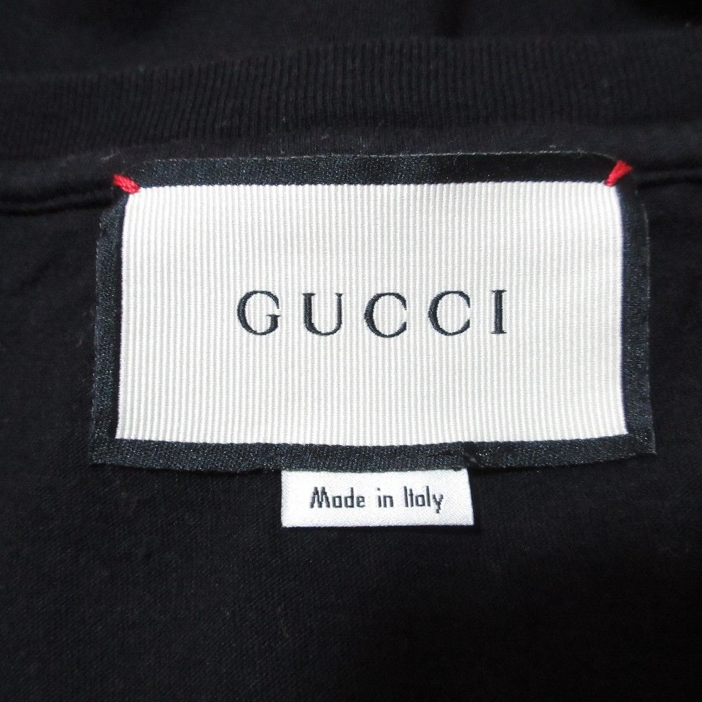 Gucci Gucci Gucci Classic Logo Washed Oversize T shirt Textile T-Shirts 440103 DUTY FREE for USA Size ONE SIZE - 6 Thumbnail