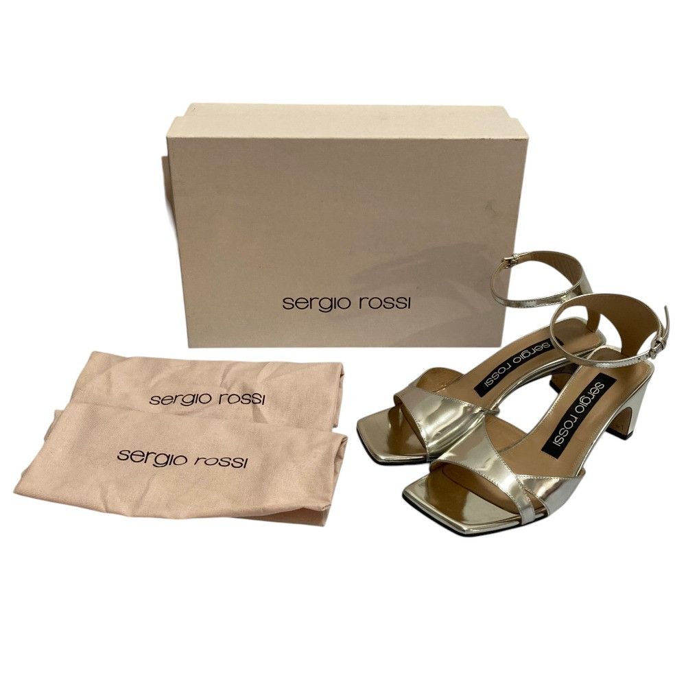 Other Other Sergio Rossi SR1 Leather Sandals Leather Shoes SR1 DUTY FREE for USA Size ONE SIZE - 9 Thumbnail