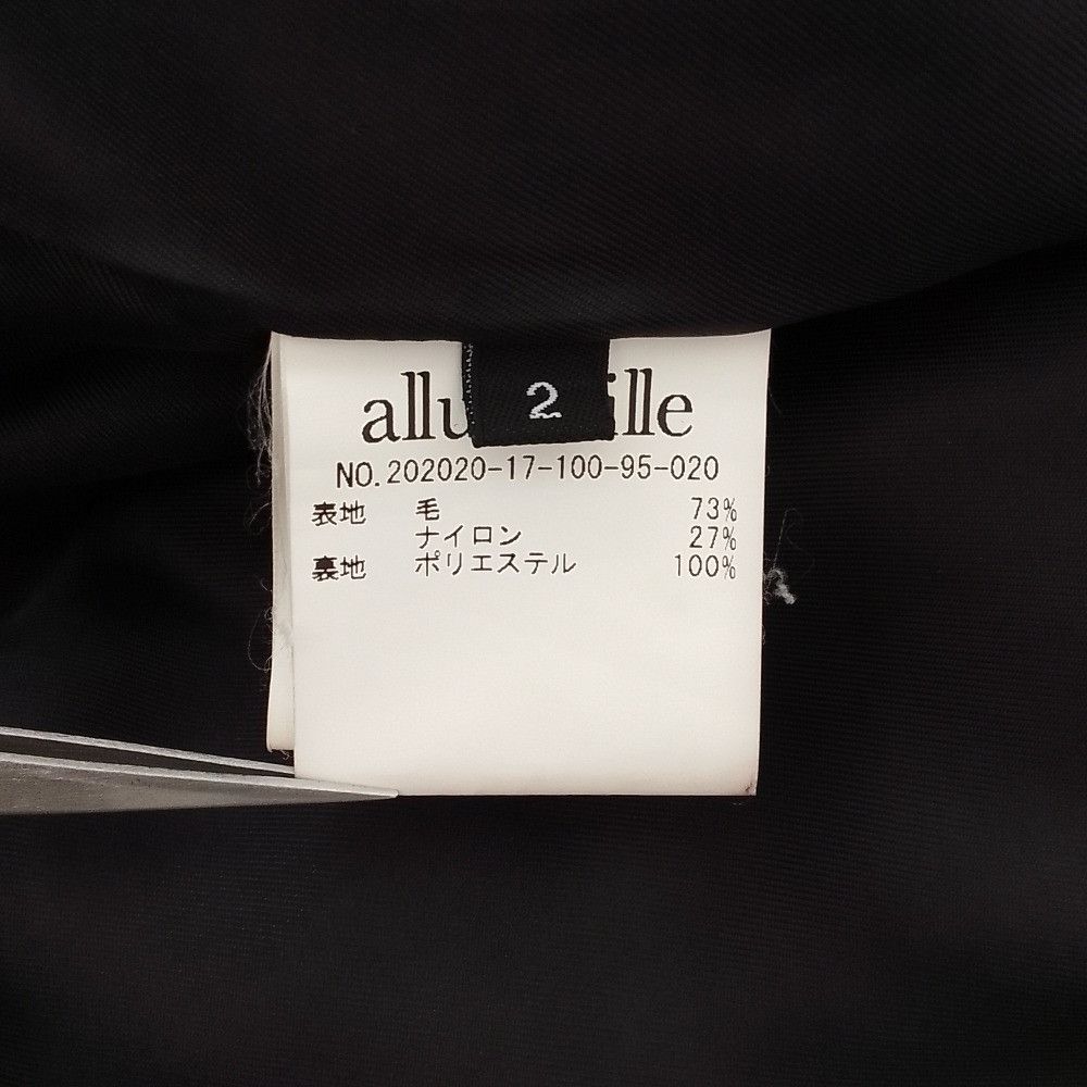 Other Other allureville Wool Collarless Coat Textile Outerwear DUTY FREE for USA Size ONE SIZE - 7 Thumbnail